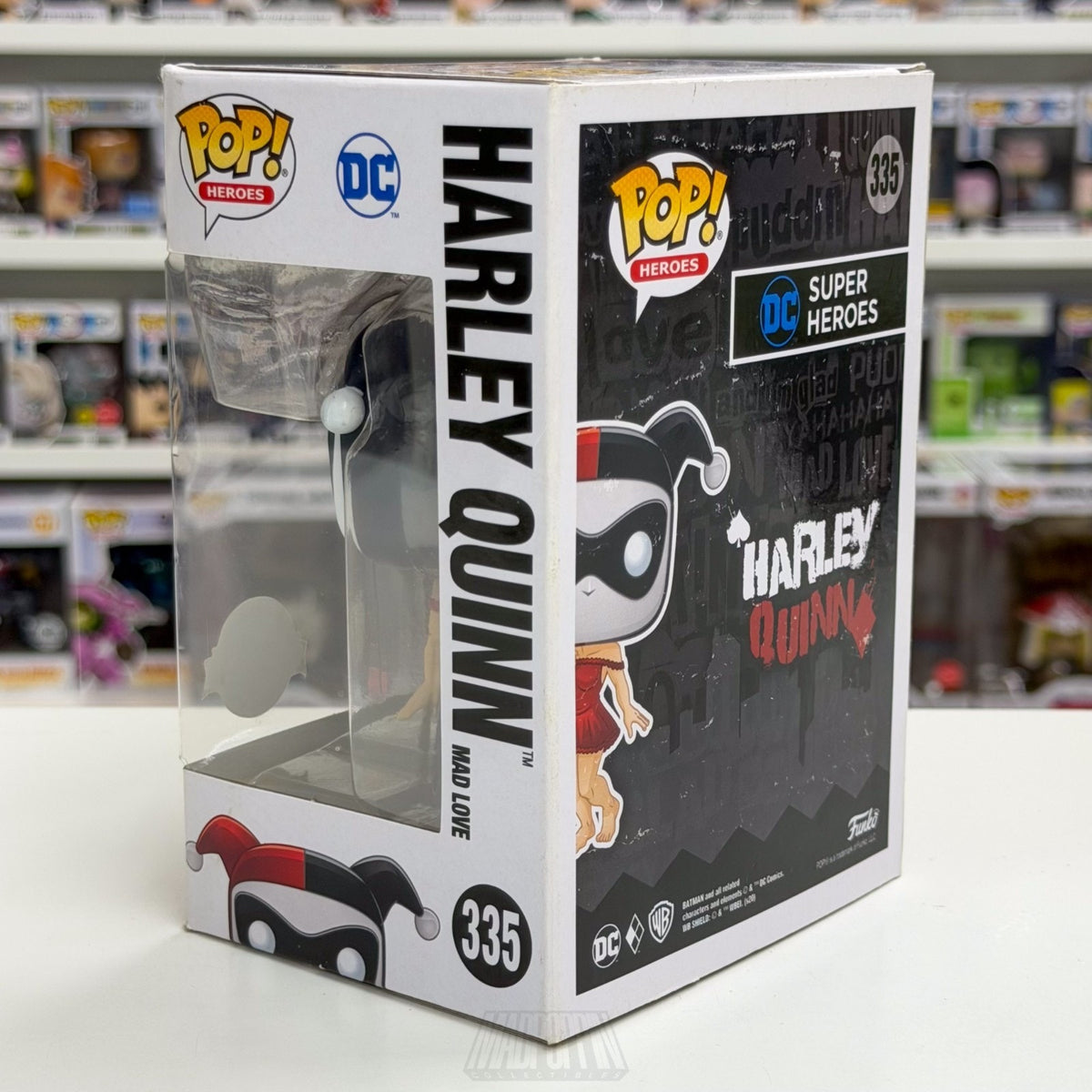 Funko Pop DC Super Heroes Harley Quinn Mad Love Special Edition 335 Vinyl Figure