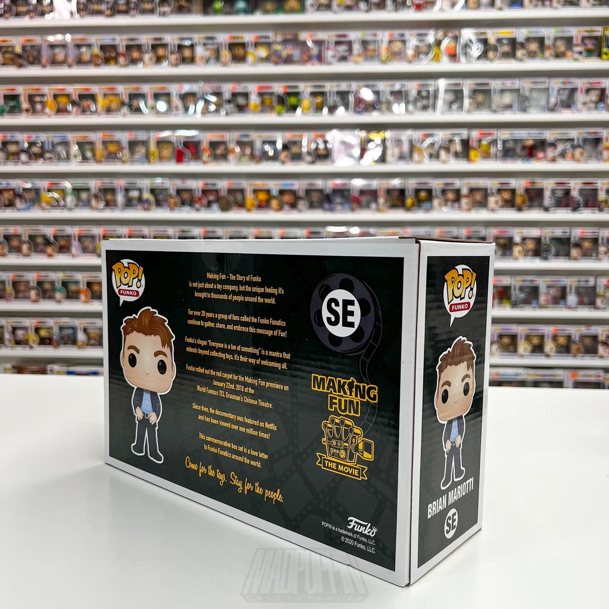 Funko Pop Making Fun Movie Brian Mariotti SE Box Set Limited 5000 Vinyl Figure