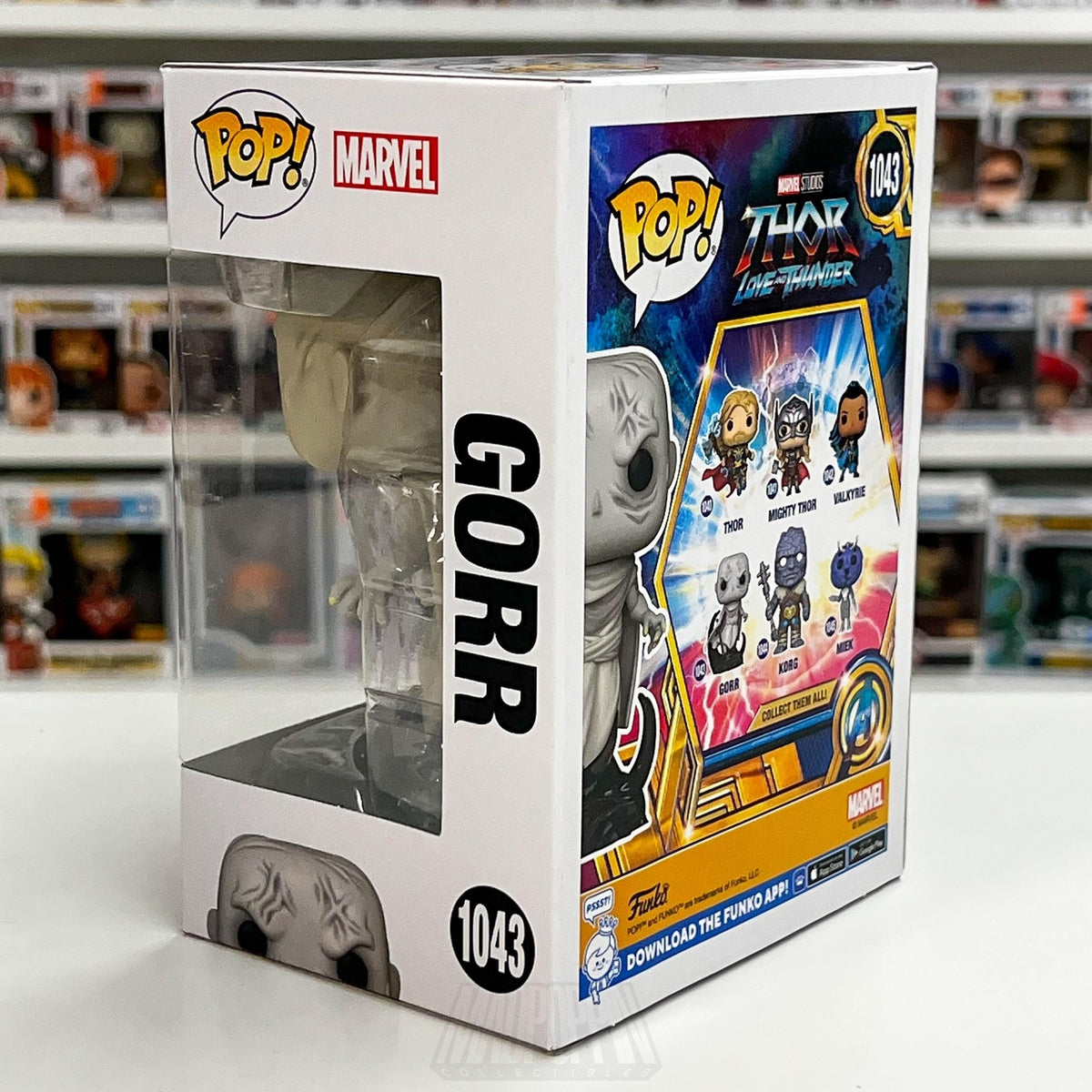 Funko Pop! Marvel Thor Love Thunder Gorr 1043 God Butcher Bobble-Head Figure Toy