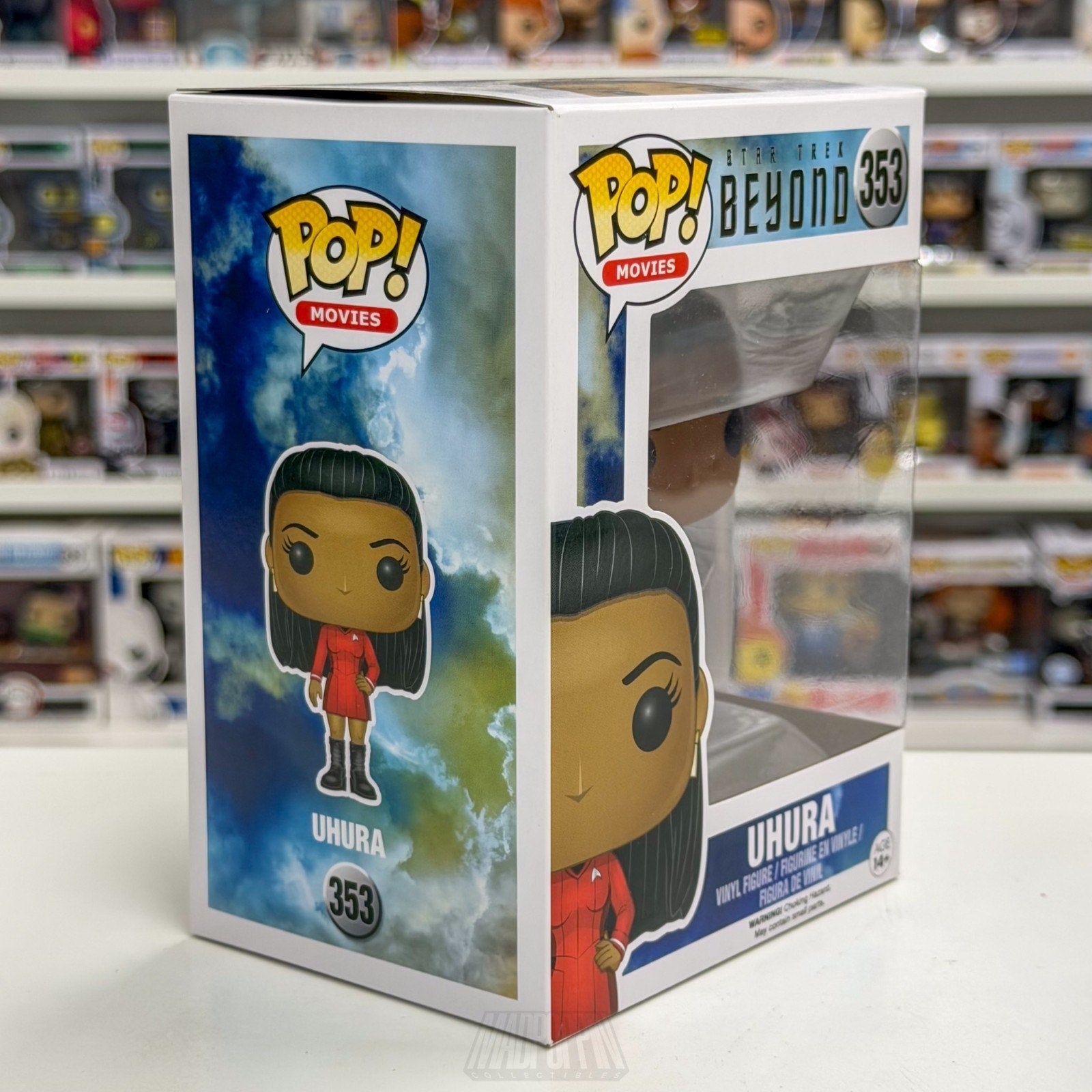 Funko Pop Movies Star Trek Beyond Lieutenant Nyota Uhura 353 USS Enterprise Fig