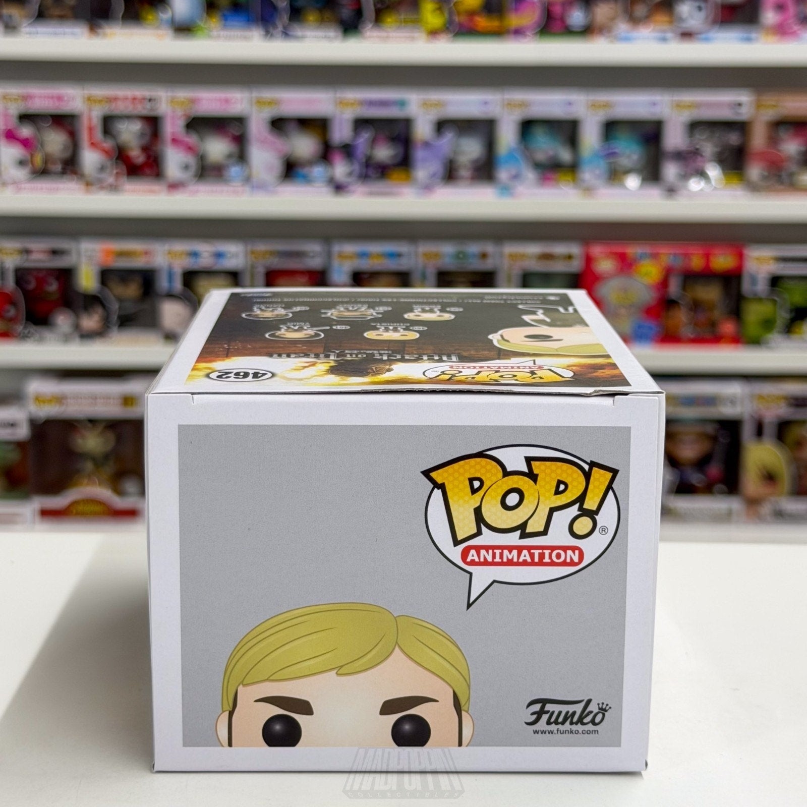 Funko Pop Anime Attack on Titan Erwin Smith 462 Japanese Manga Toy Vinyl Figure