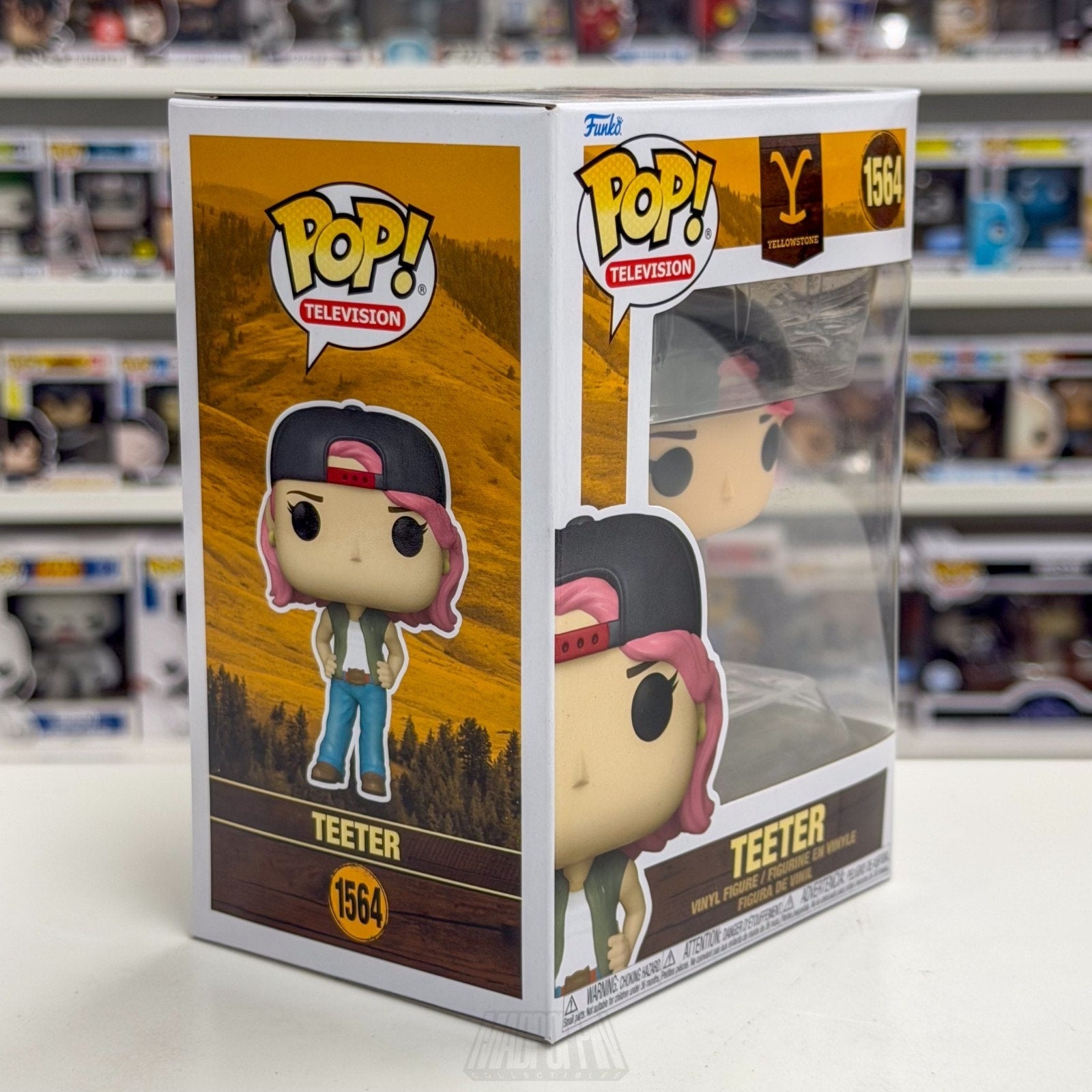 Funko Pop Television Yellowstone Teeter 1564 Neo Western Drama Toy Vinyl Figure