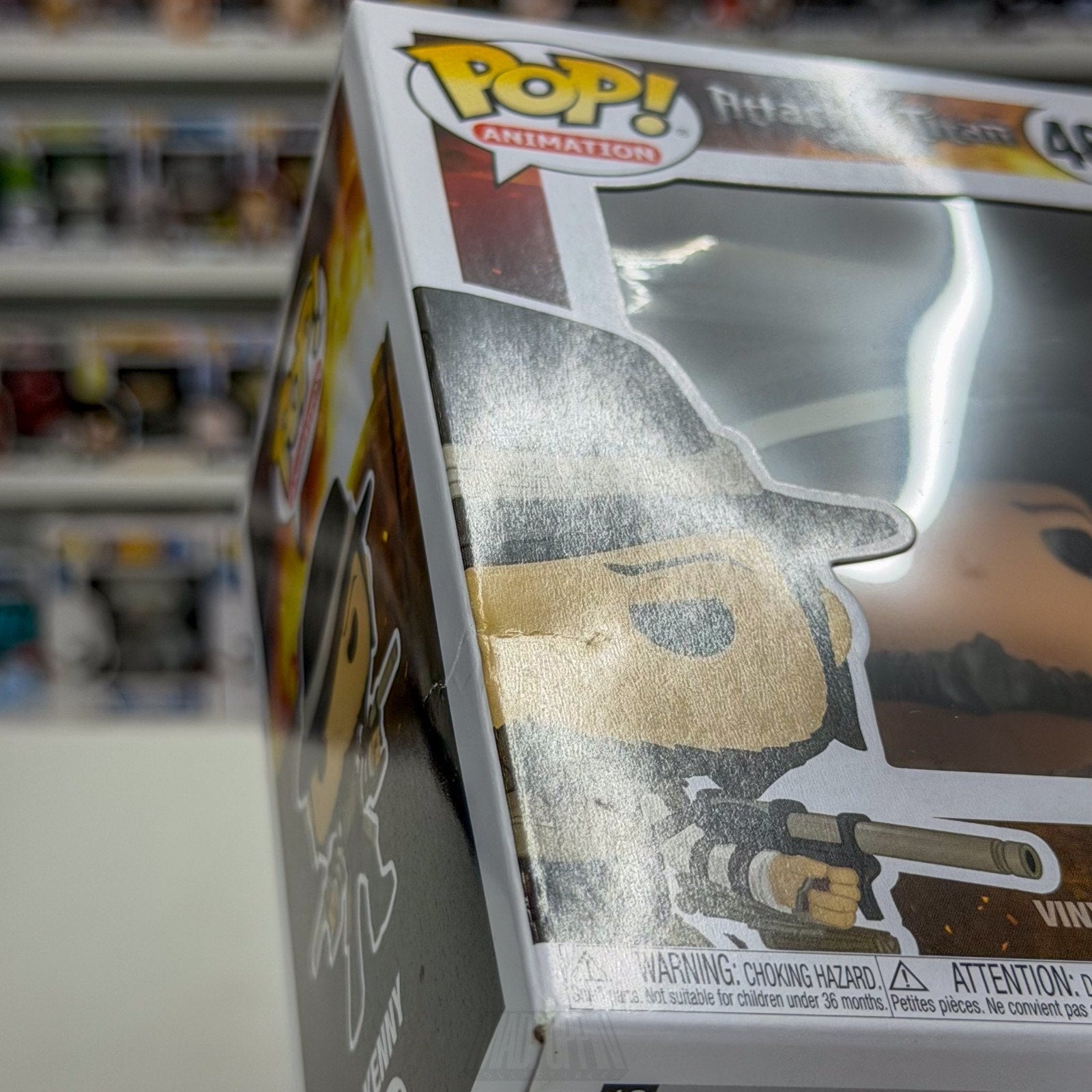 Funko Pop Anime Attack on Titan Kenny Ackerman 463 Japanese Manga Vinyl Figure
