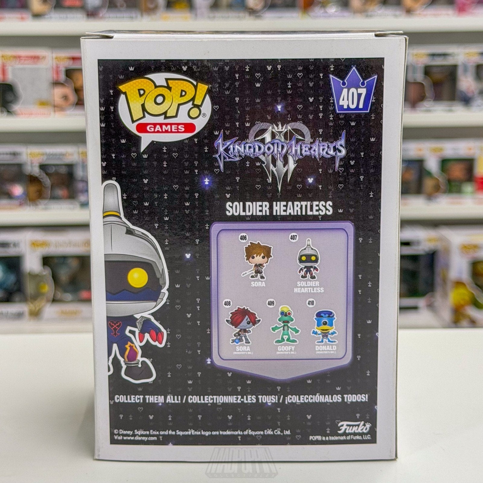 Funko Pop Disney Games Kingdom Hearts 3 Soldier Heartless 407 Toy Vinyl Figure