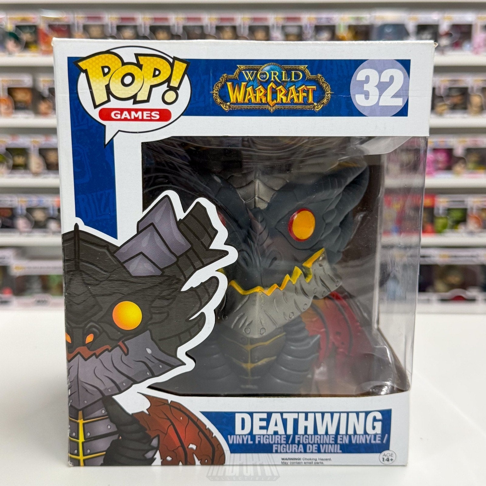Funko Pop Games World of Warcraft Deathwing WoW 32 Dragon Toy Vinyl 6" Figure