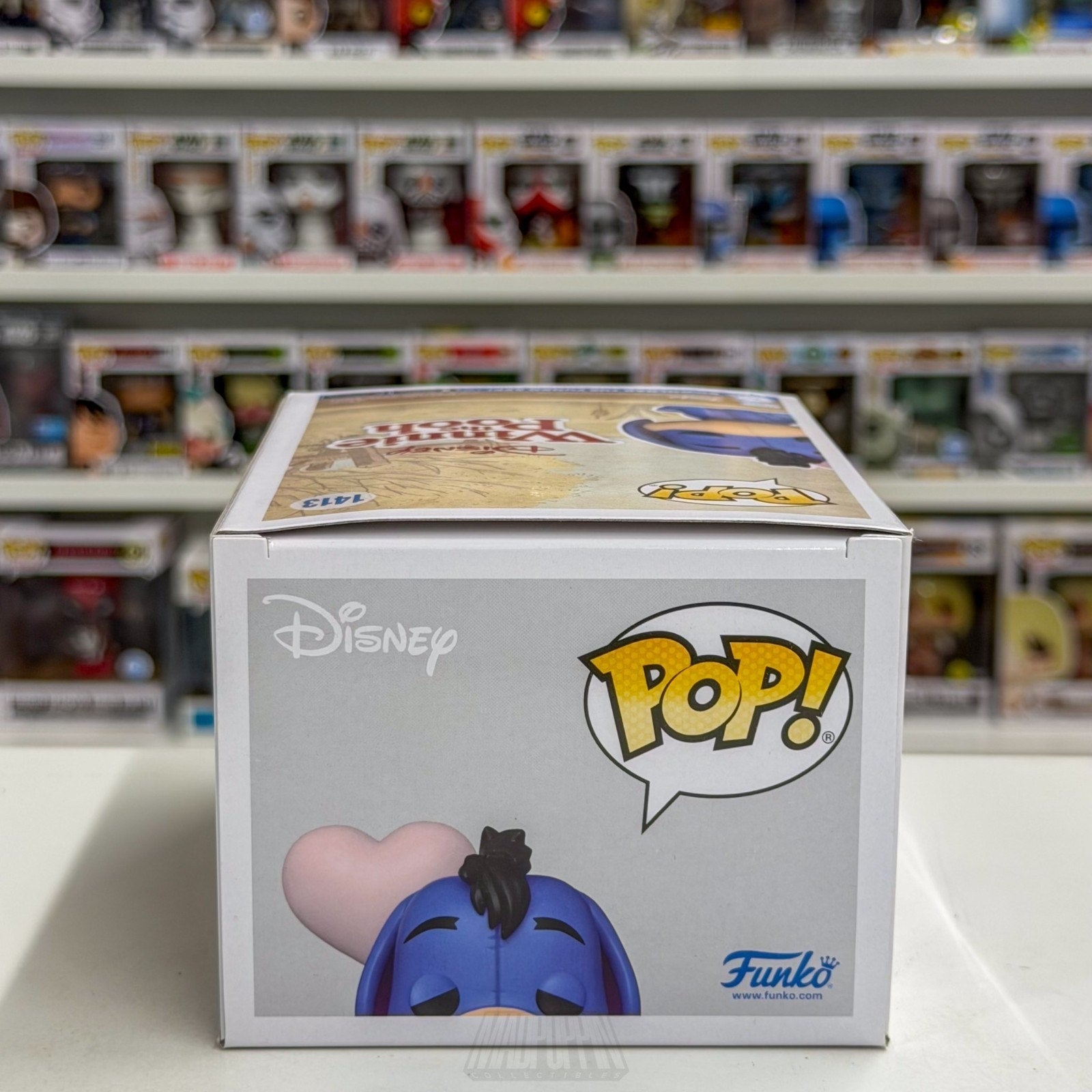 Funko Pop Disney Winnie the Pooh Eeyore with Balloon BoxLunch 1413 Vinyl Figure