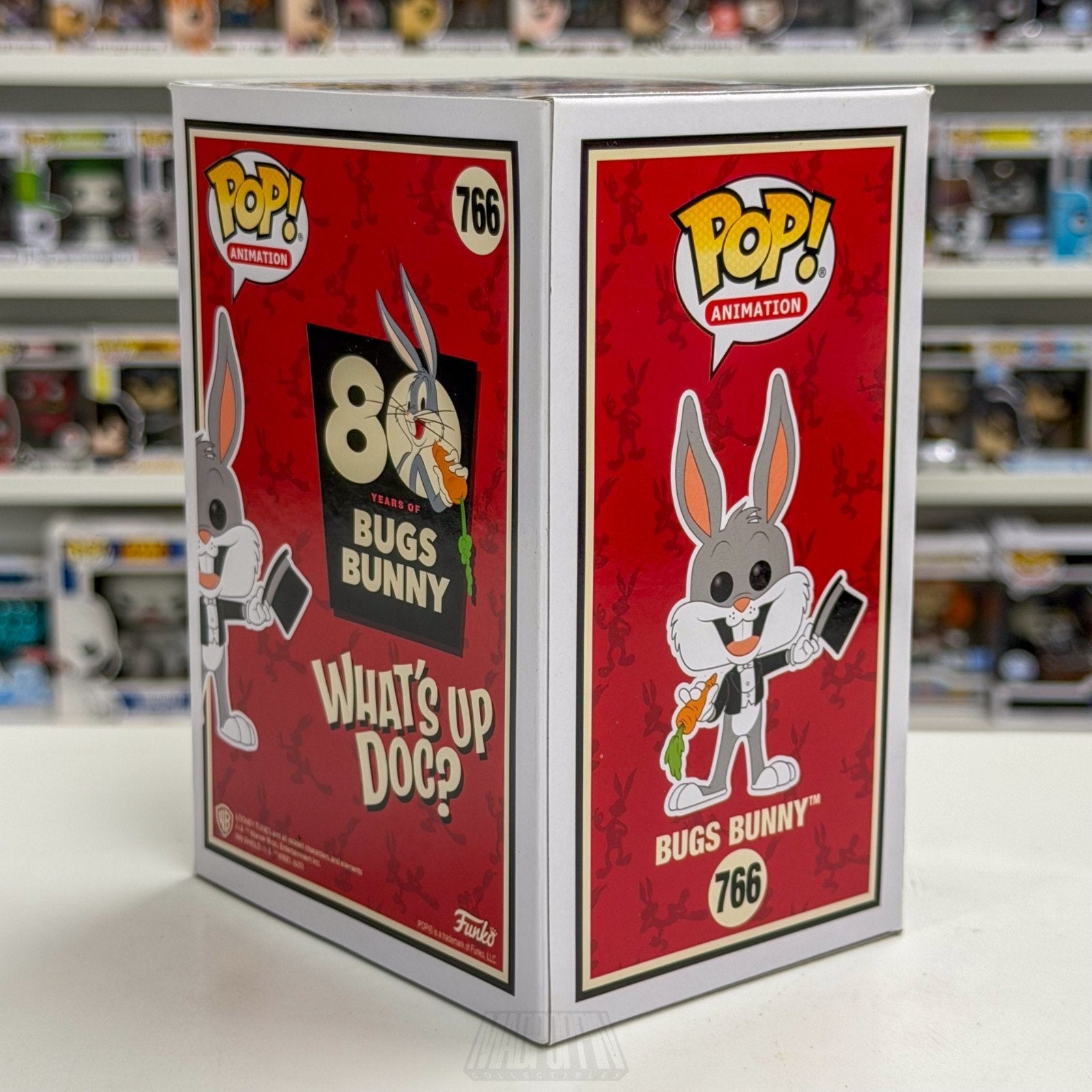 Funko Pop Animation Looney Tunes Whats Up Doc Bugs Bunny Diamond 766 Toy Figure