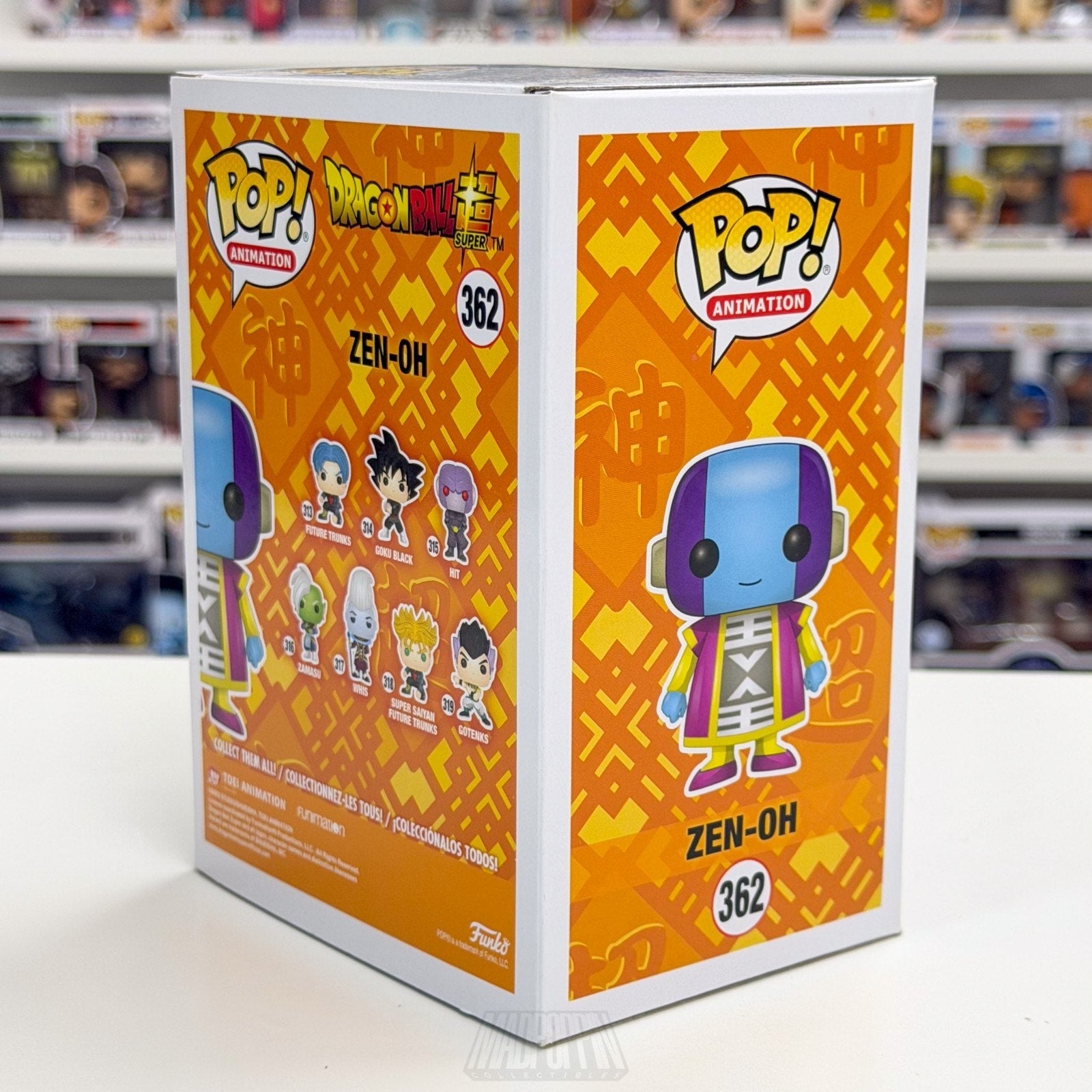 Funko Pop Anime Dragon Ball Zen-Oh Galactic Toys 362 Japanese Manga Vinyl Figure