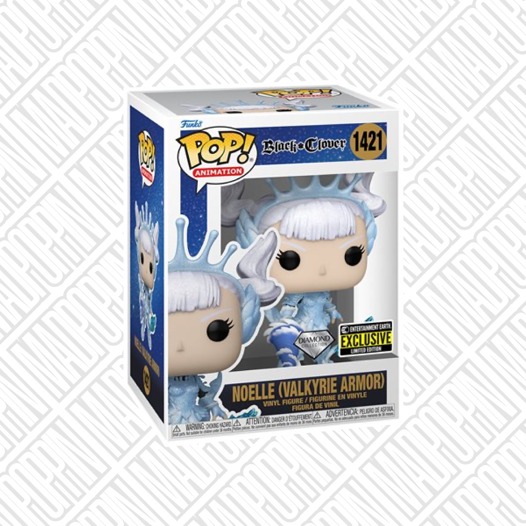 Funko Pop Anime Black Clover Noelle Valkyrie Armor Diamond Entertainment Earth #1421