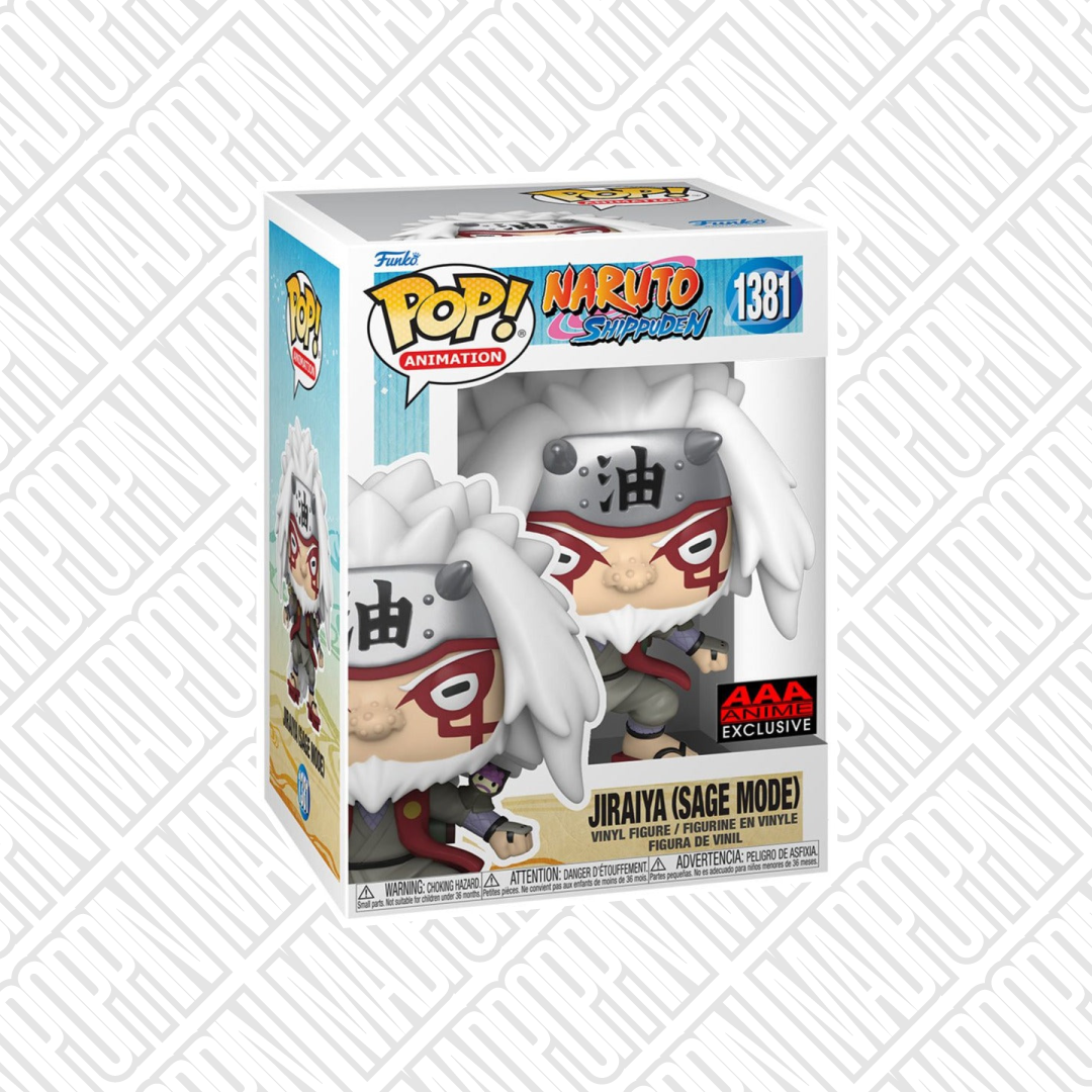 Funko Pop Anime Naruto Jiraiya Sage Mode AAA Anime #1381