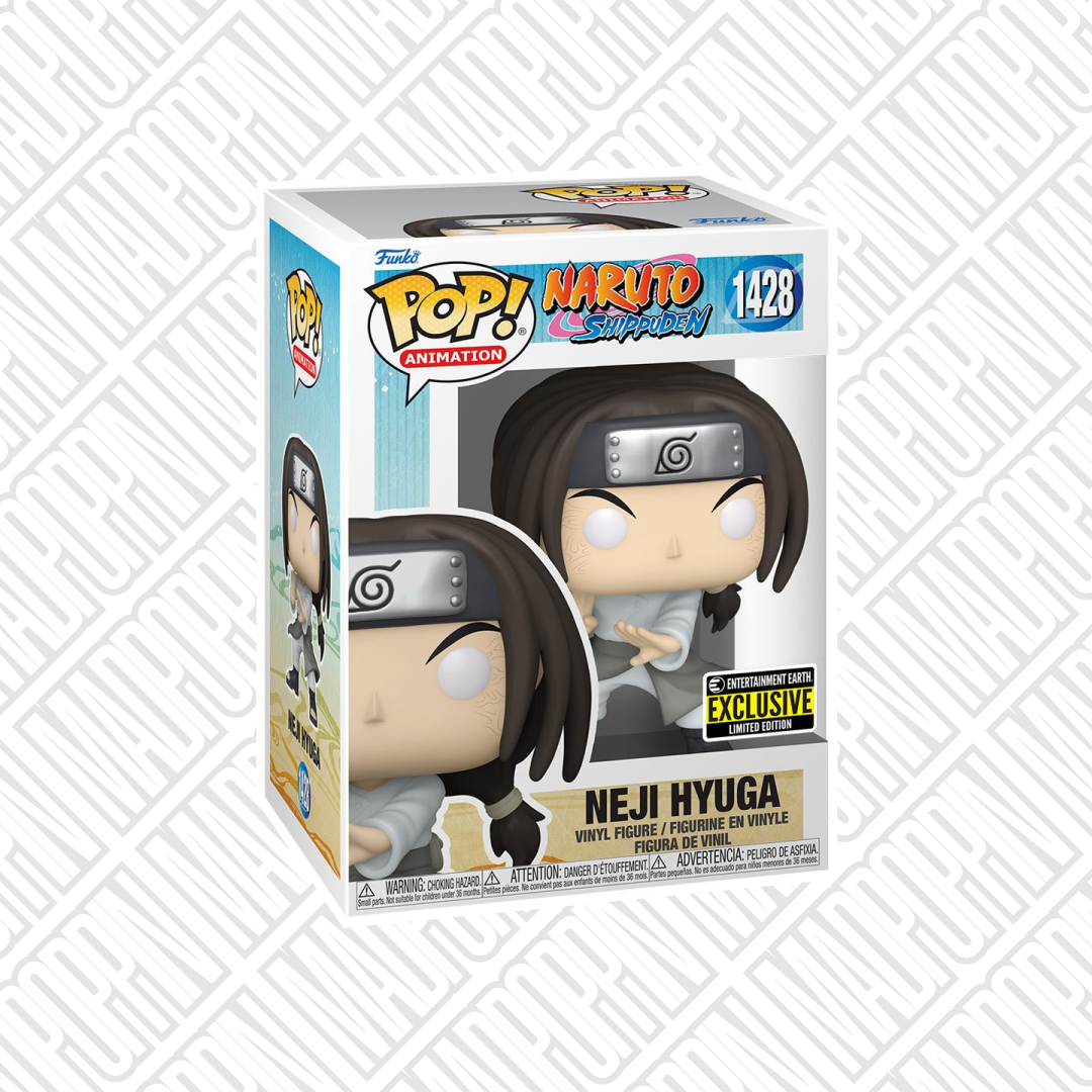 Funko Pop Anime Naruto Shippuden Neji Hyuga Entertainment Earth #1428