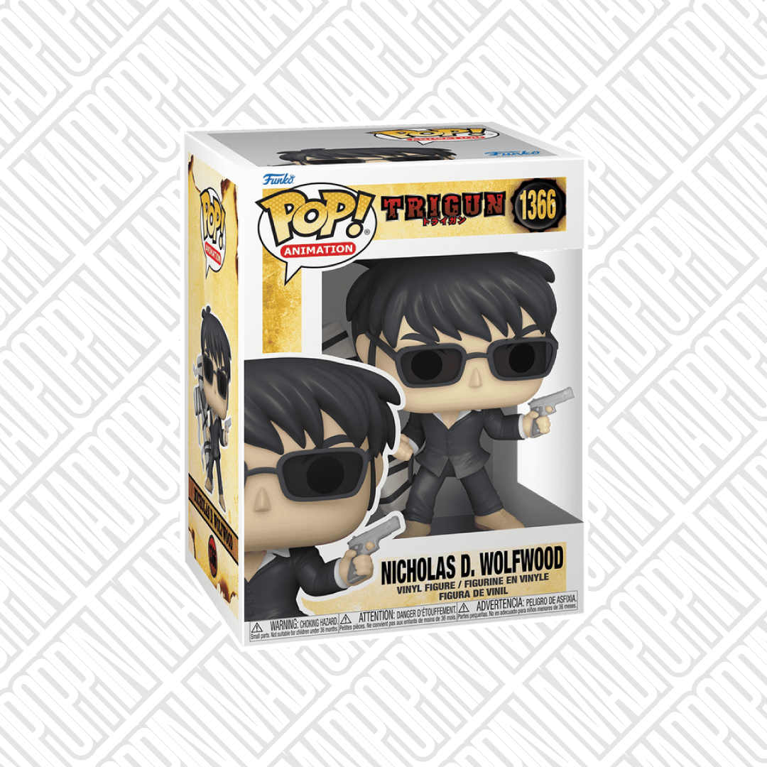 Funko Pop Anime Trigun Nicholas D Wolfwood #1366