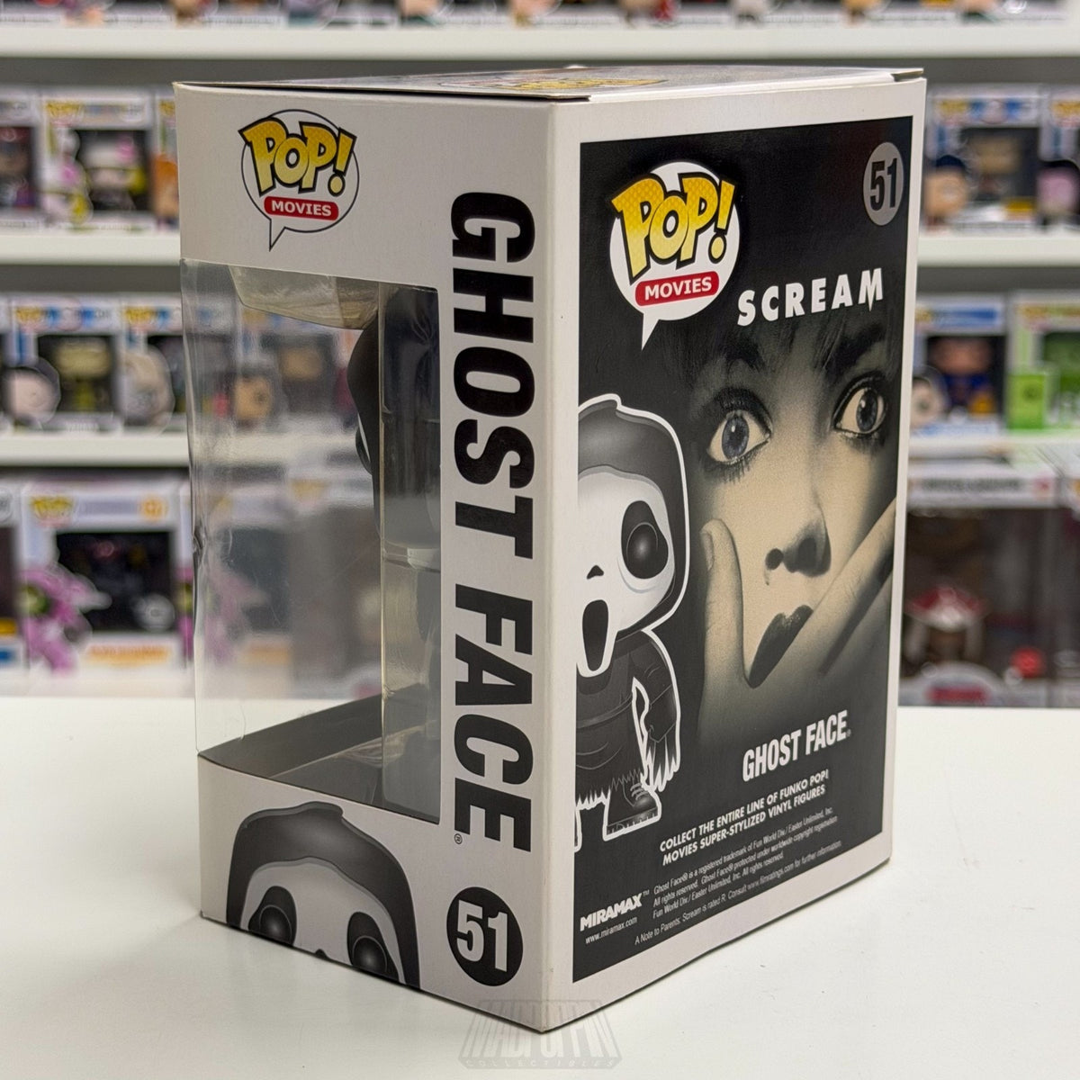 Funko Pop Movies Scream Ghost Face 51 Killer Slasher Horror Toy Vinyl Figure