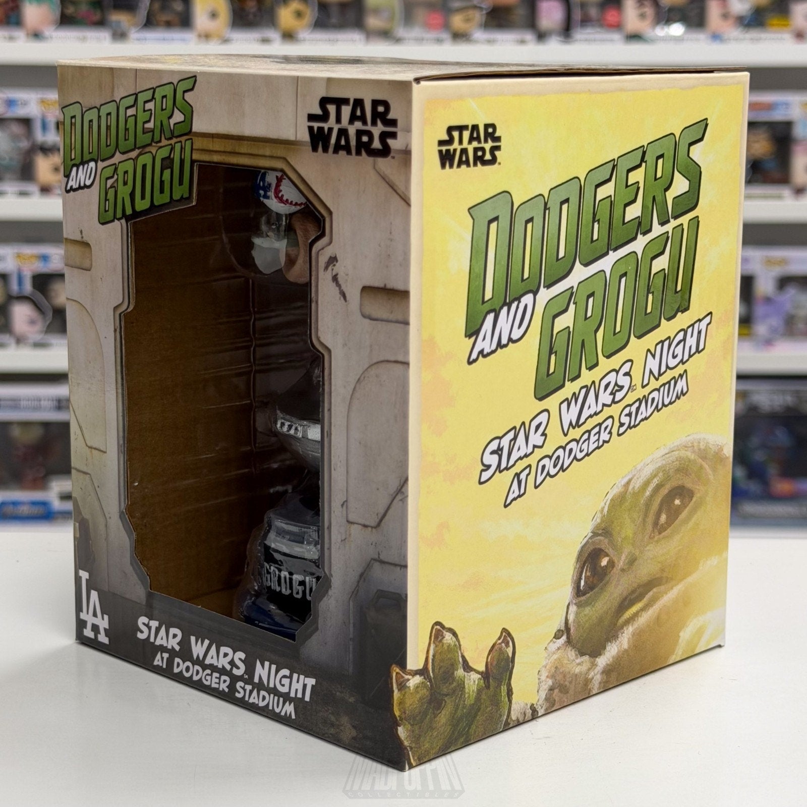 Los Angeles Dodgers Star Wars Grogu Bobblehead Exclusive Giveaway Baby Yoda Toy