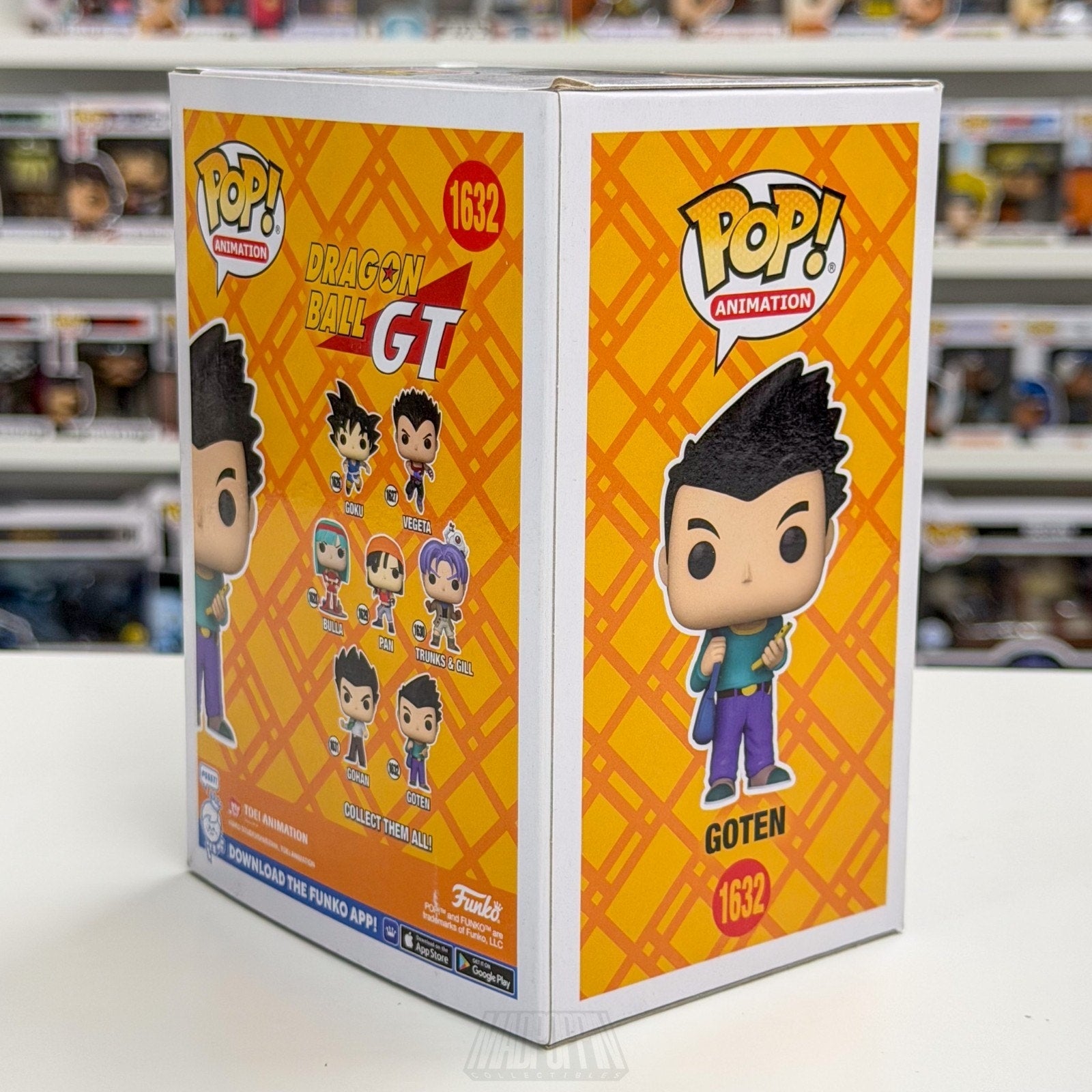 Funko Pop Anime Dragon Ball GT Goten 1632 Goku Son Japanese Manga Vinyl Figure
