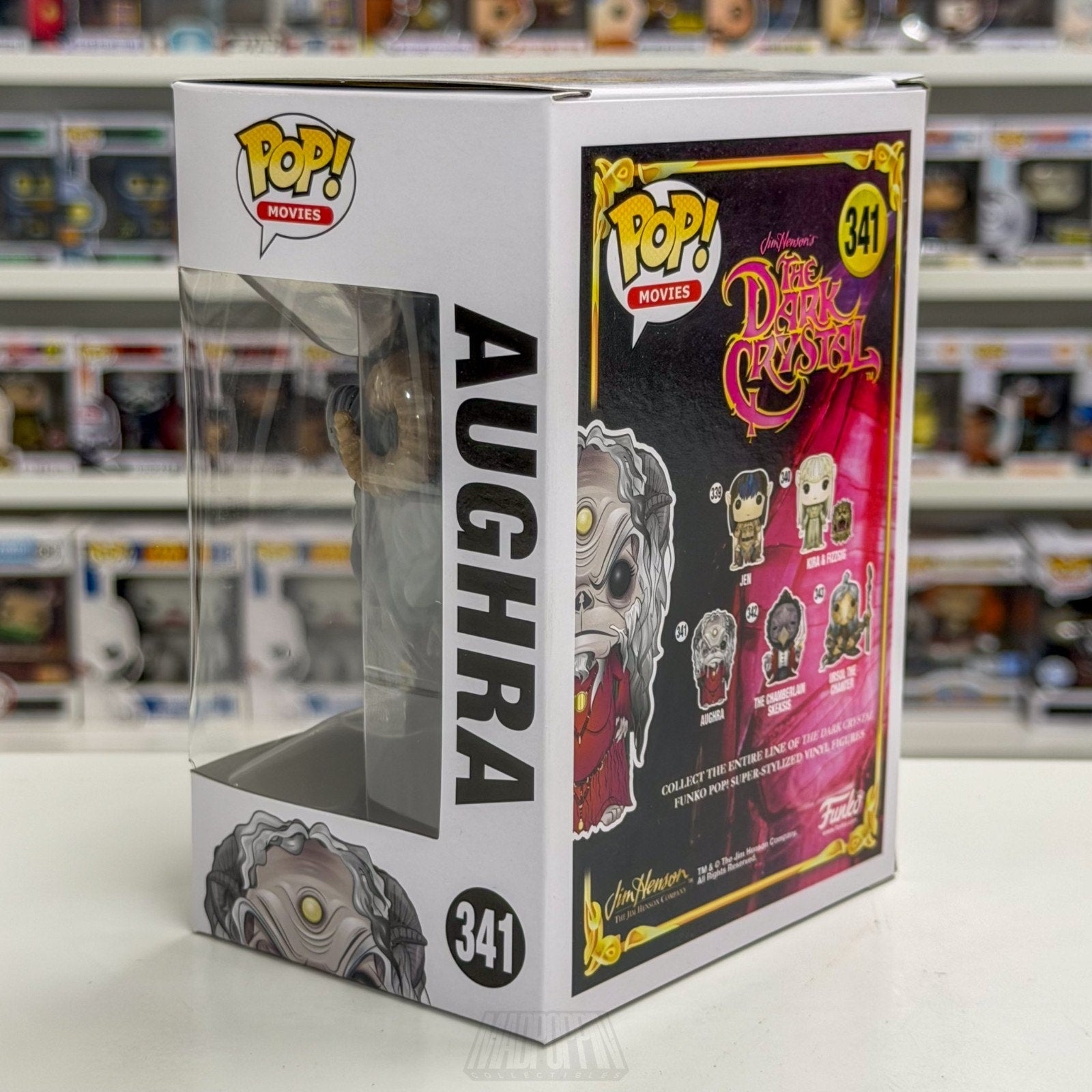 Funko Pop Movies Dark Crystal Aughra 341 Oracle Vaulted Rare Toy Vinyl Figure