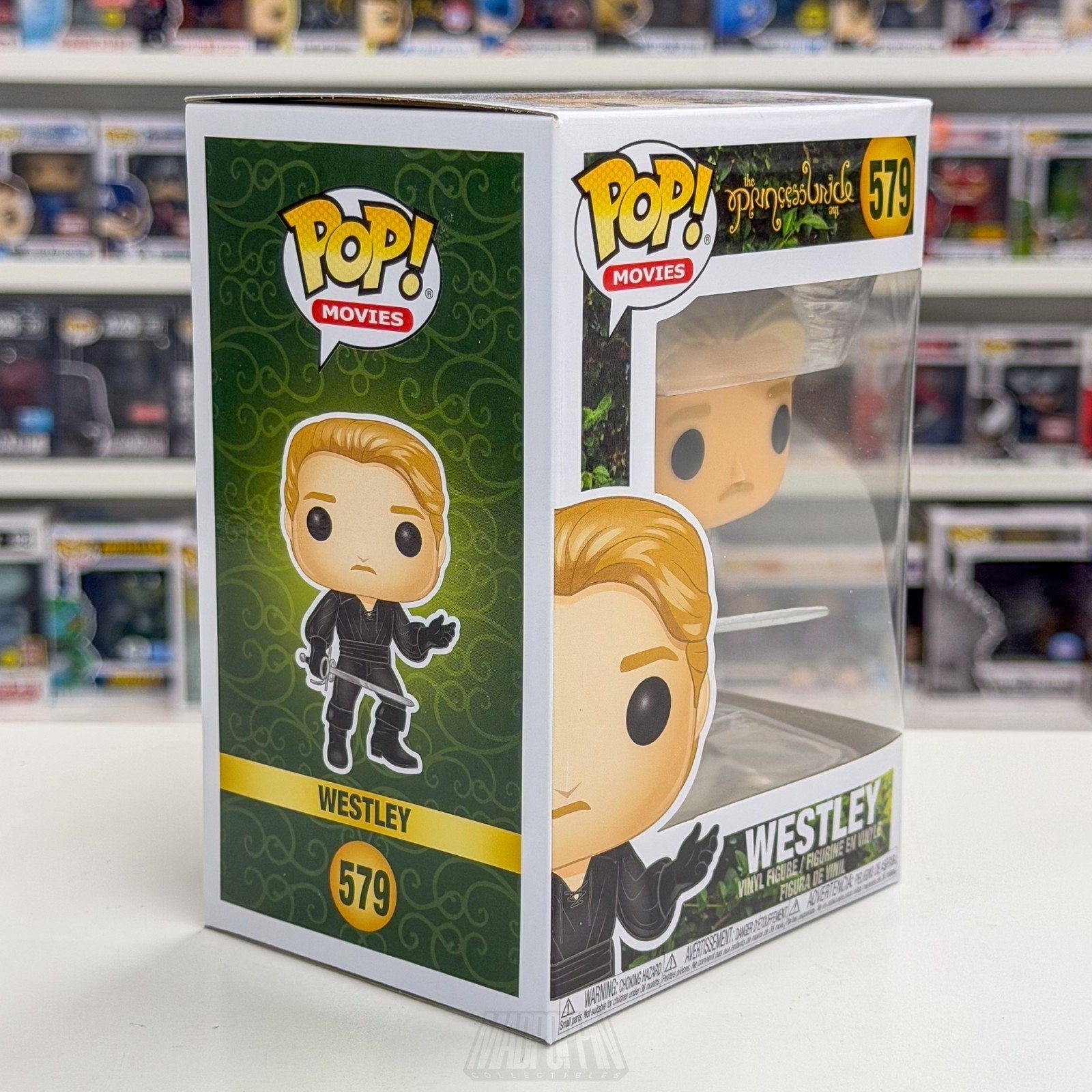 Funko Pop Movies Princess Bride Westley 579 Sword Farmboy Pirate Toy Figure