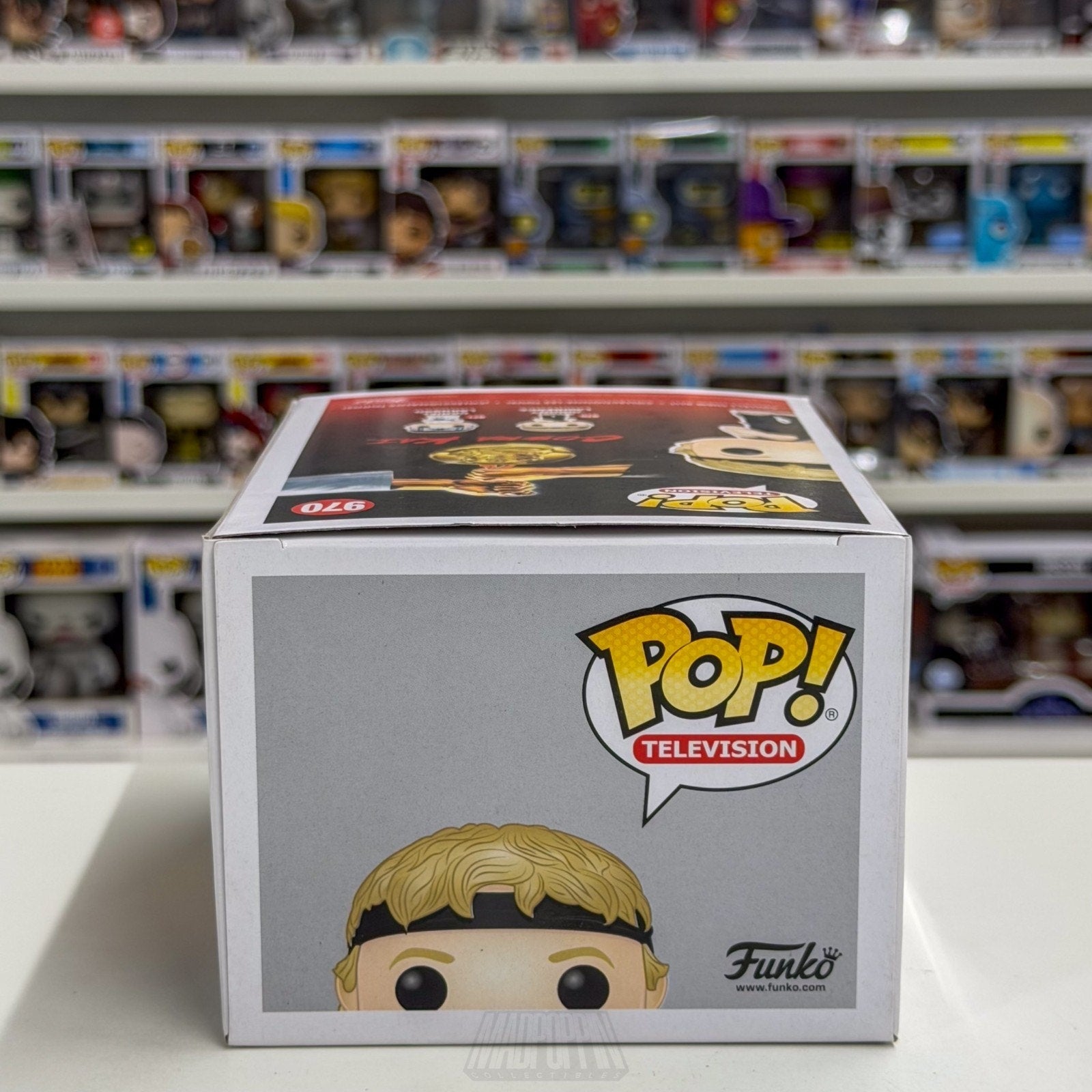 Funko Pop TV Cobra Kai Johnny Lawrence 970 Karate Kid Martial Arts Vinyl Figure