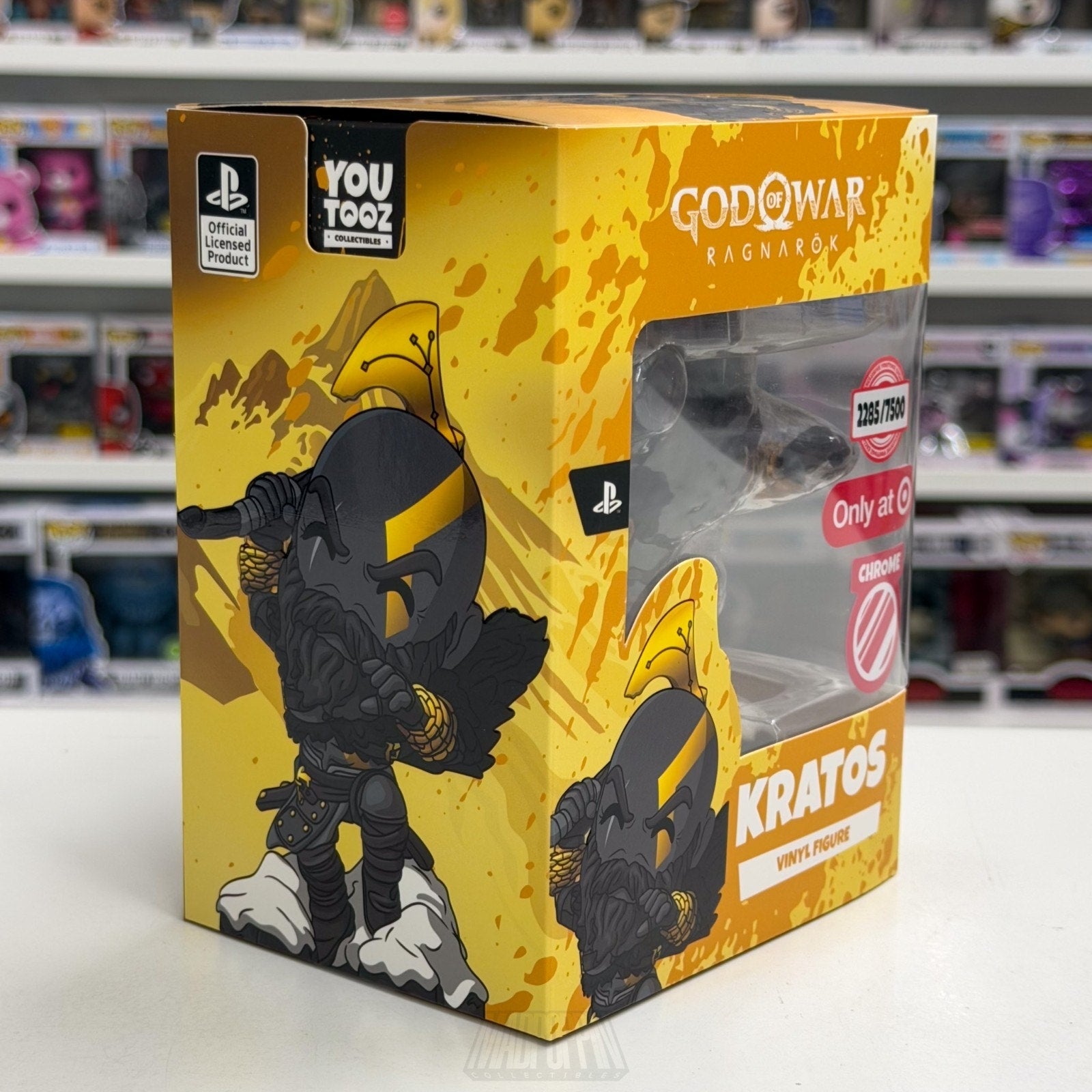 Youtooz God of War Ragnarok Chrome Target Exclusive 2285/7500 Toy Vinyl Figure