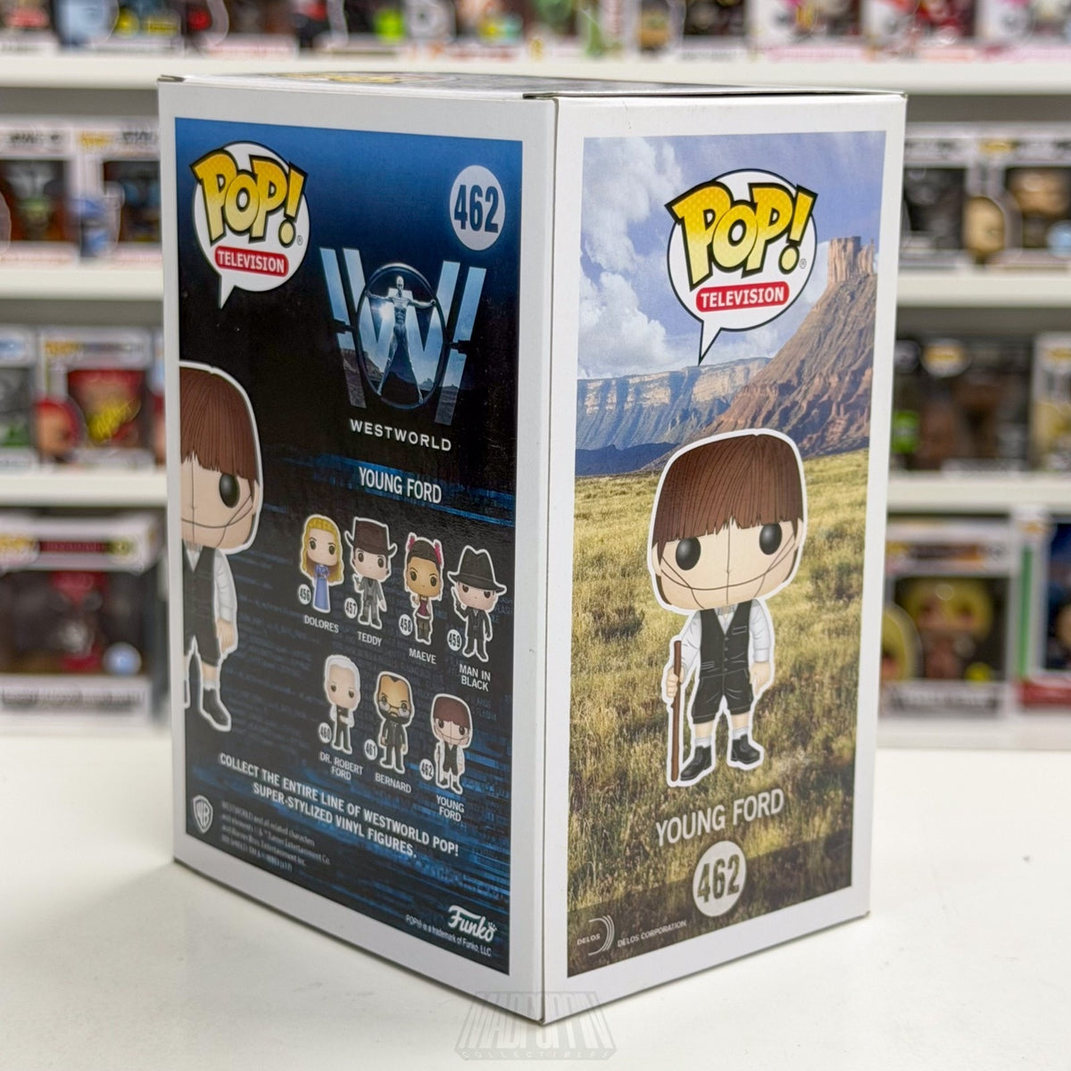 Funko Pop TV HBO Westworld Young Ford 462 Sci-Fi Western Drama Toy Vinyl Figure