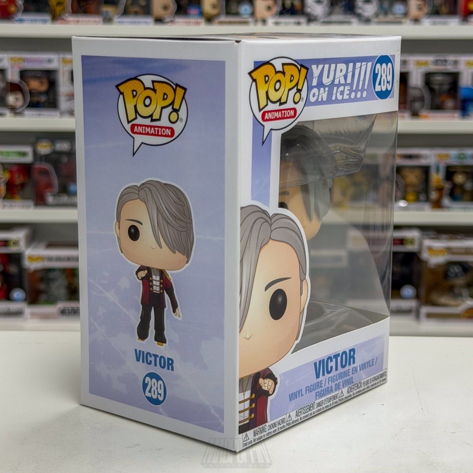 Funko Pop Anime Yuri on Ice Victor Nikiforov 289 Japan Manga Toy Skating Figure