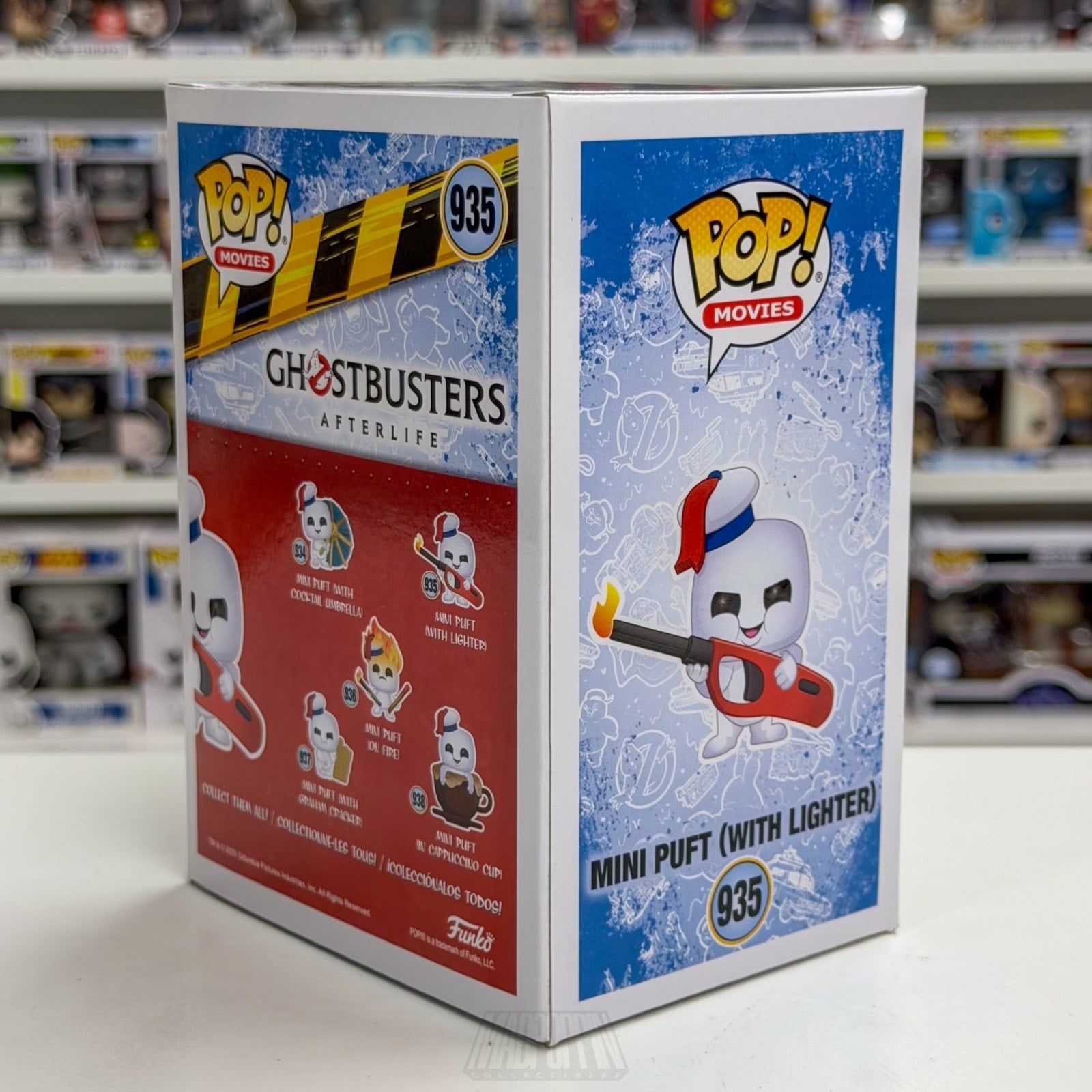 Funko Pop Movies Ghostbusters Afterlife Mini Puft w/Lighter 935 Toy Vinyl Figure
