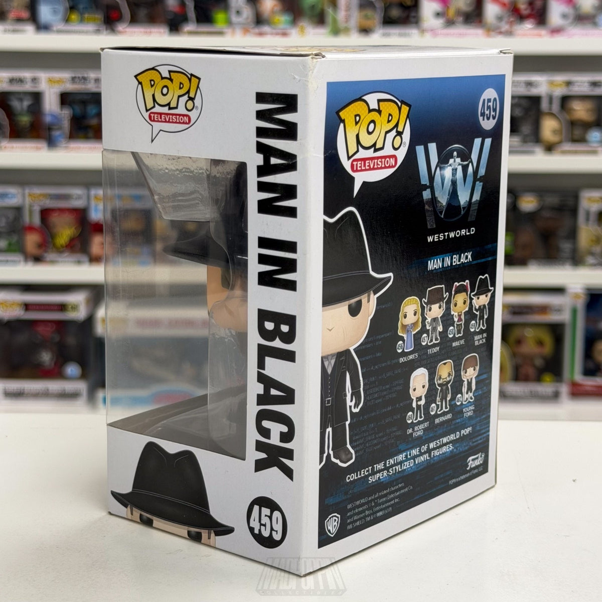 Funko Pop TV HBO Westworld Man in Black 459 Sci-Fi Western Drama Vinyl Figure