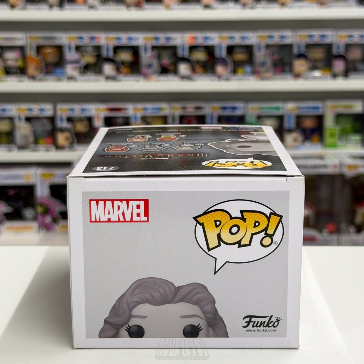 Funko Pop Marvel WandaVision Wanda 50s 713 Scarlet Witch MCU Toy Vinyl Figure