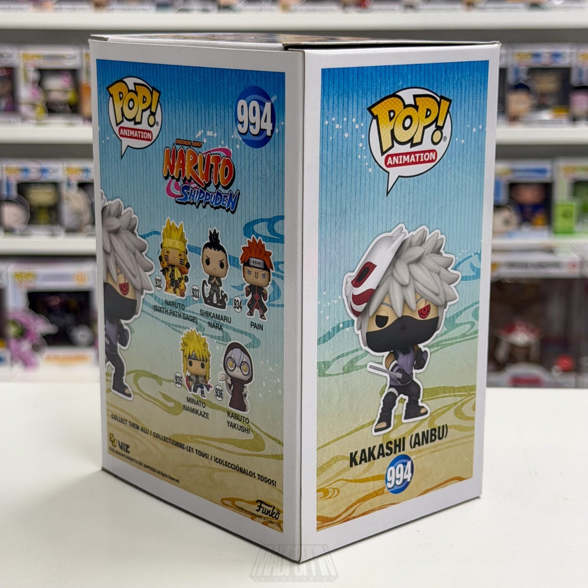 Funko Pop Anime Naruto Kakashi Hatake Anbu AAA Exclusive 994 Manag Vinyl Figure