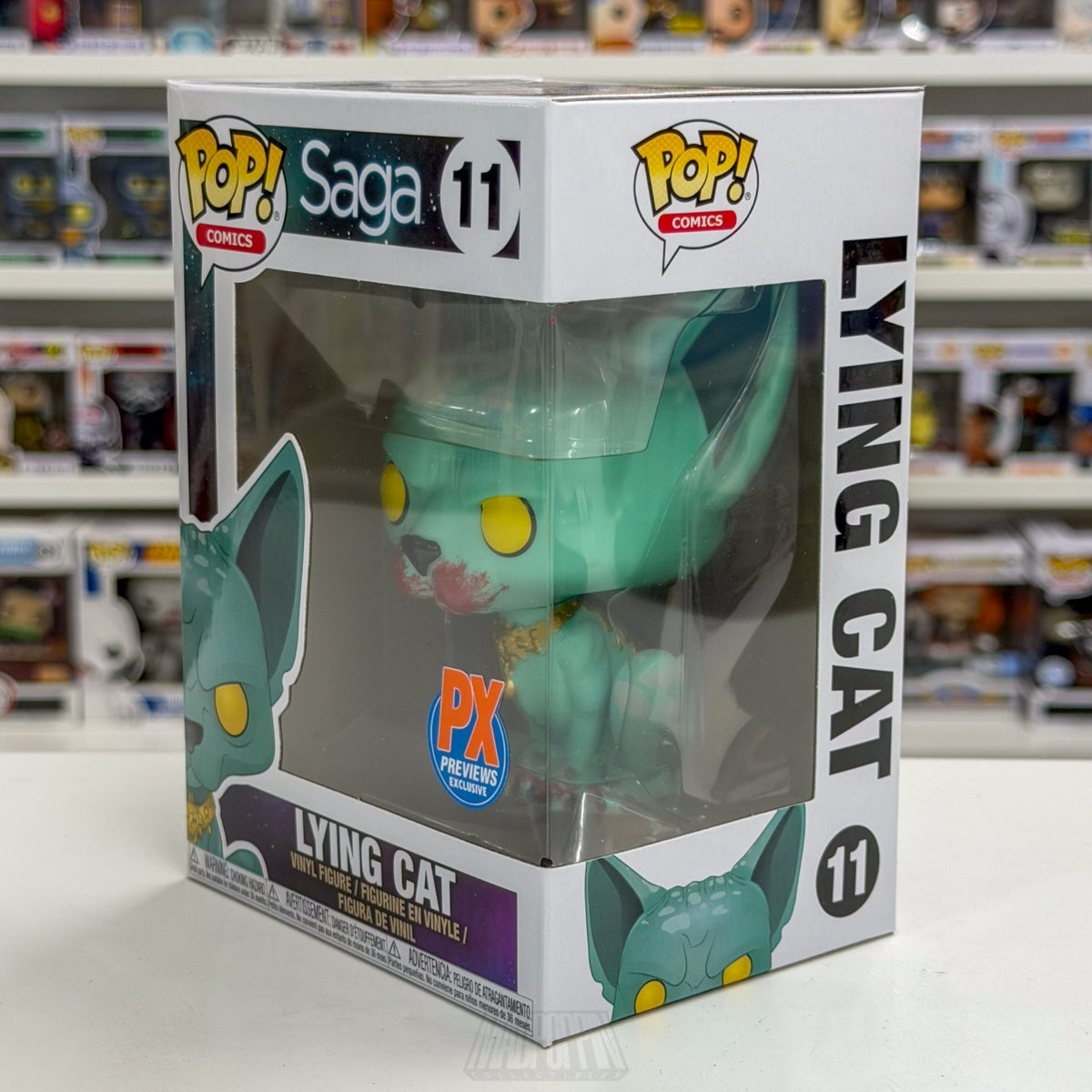Funko Pop Comics Saga Lying Cat Bloody PX Exclusive 11 Fantasy Toy Vinyl Figure