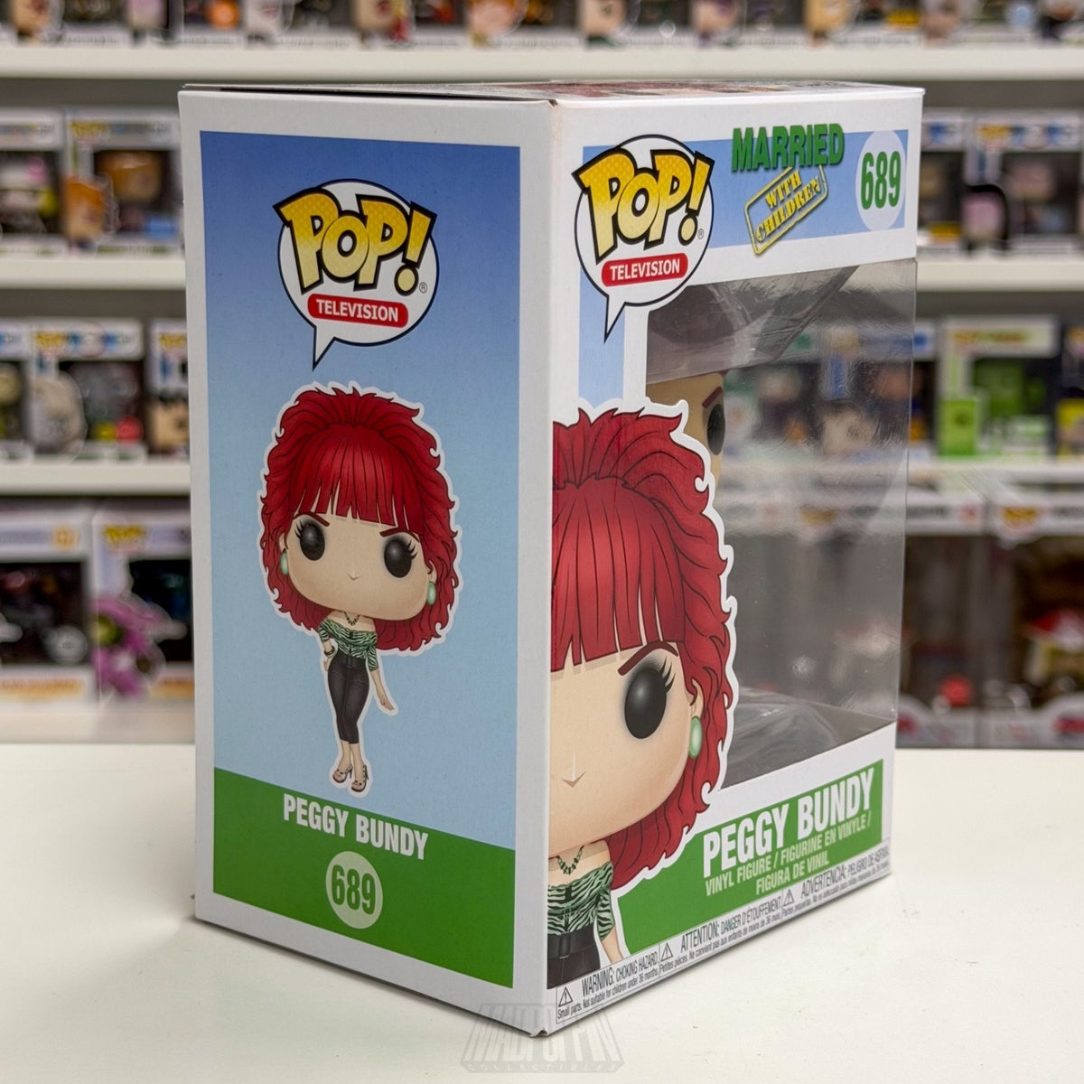 Funko Pop TV Married with Children Peggy Bundy 689 Sitcom Housewife Vinyl Figure