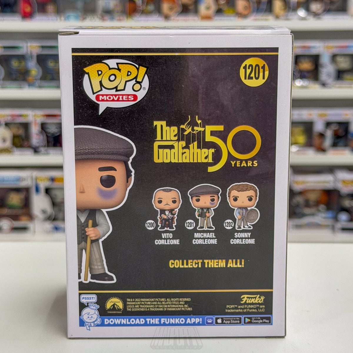 Funko Pop Movies The Godfather Michael Corleone Sicily Clothes 1201 Vinyl Figure