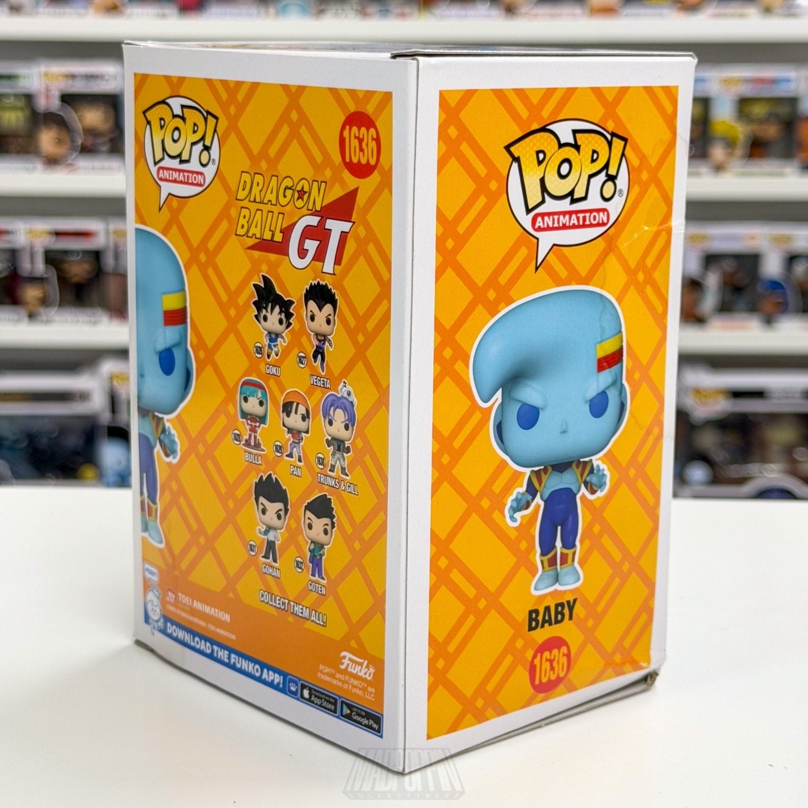 Funko Pop Anime Dragon Ball GT Baby Funko Shop 1636 Japan Manga Toy Vinyl Figure