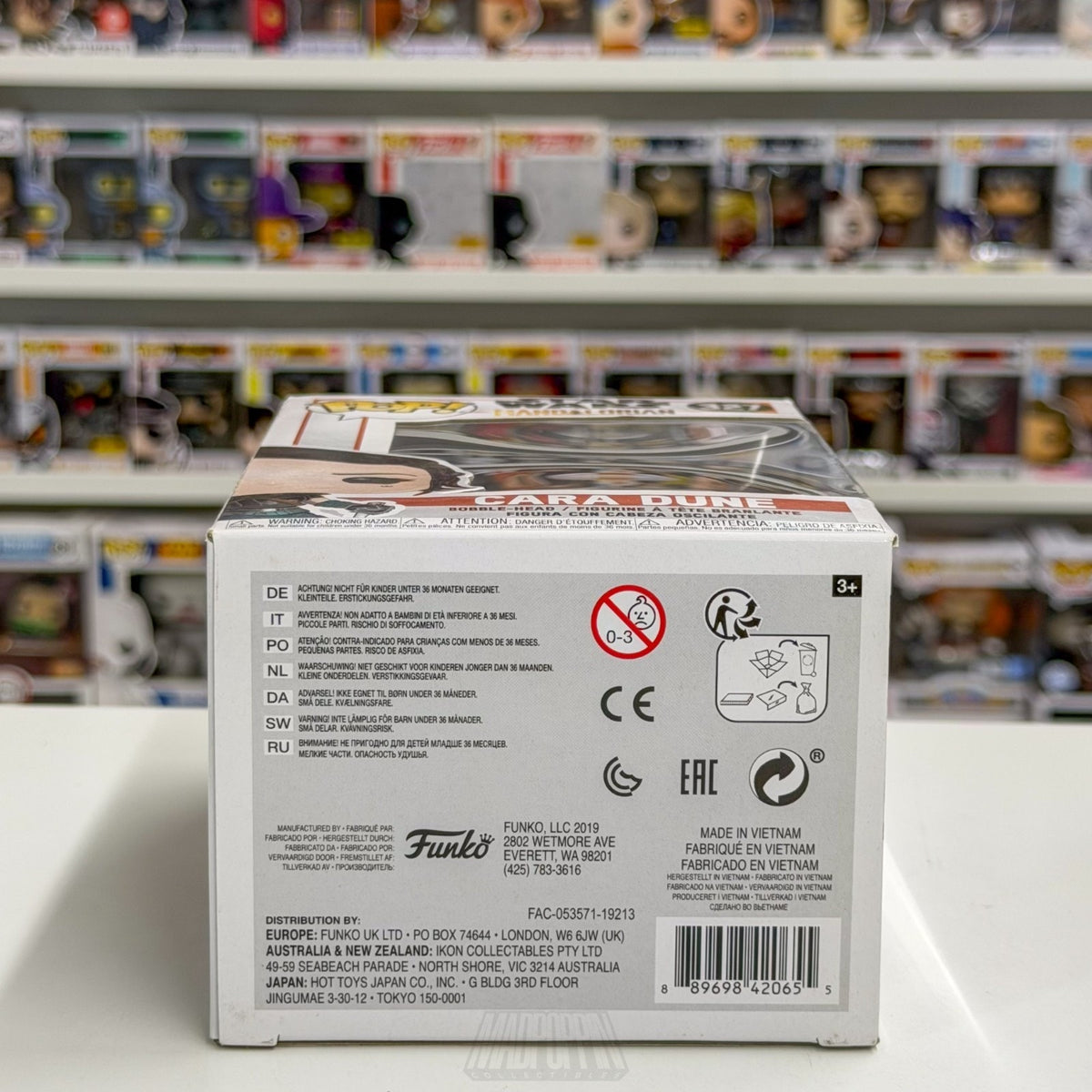 Funko Pop Star Wars The Mandalorian Cara Dune 327 Rebel Mercenary Vinyl Figure