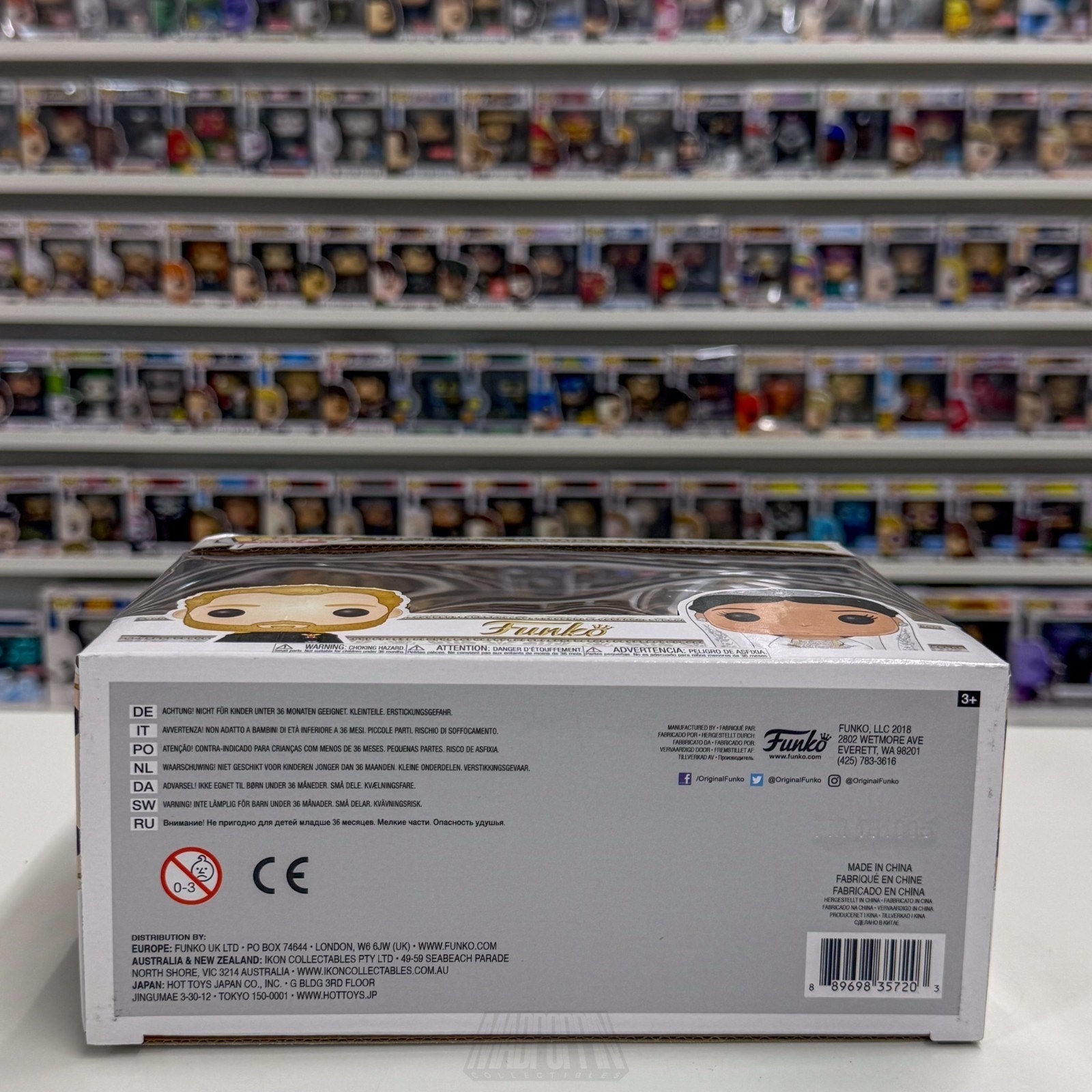 Funko Pop Royals Duke Duchess of Sussex Prince Harry Meghan Markle 2 Pack Figure