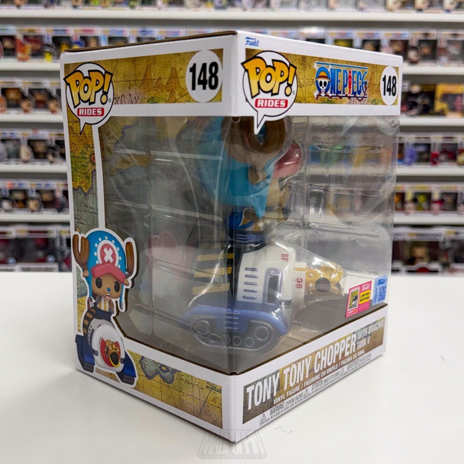 Funko Pop Anime One Piece Tony Chopper Brachio Tank V 148 SDCC 2026 OFFICIAL CON