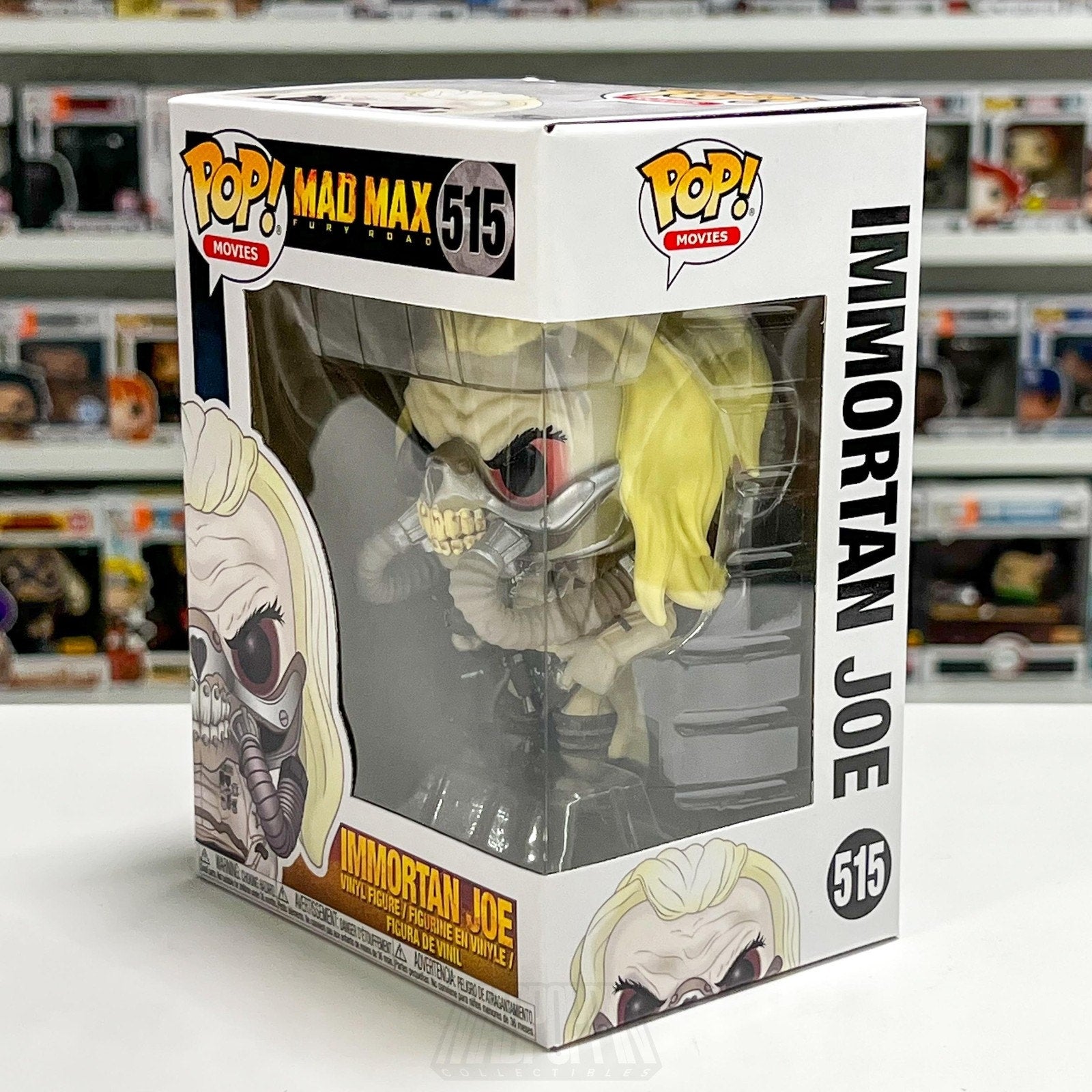 Funko Pop Movies Mad Max Fury Road Immortan Joe 515 Post-apocalyptic Toy Figure
