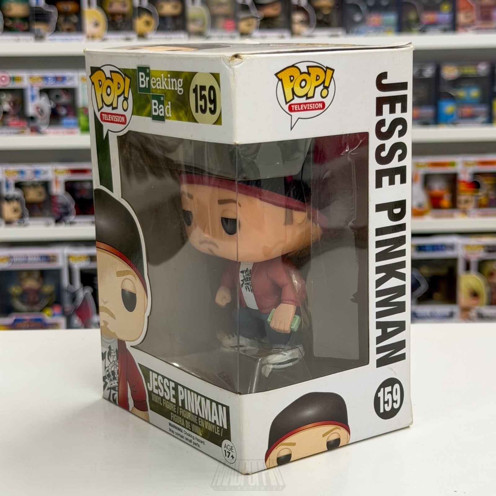 Funko Pop TV Breaking Bad Jesse Pinkman 159 AMC Crime Drama Series Vinyl Figure