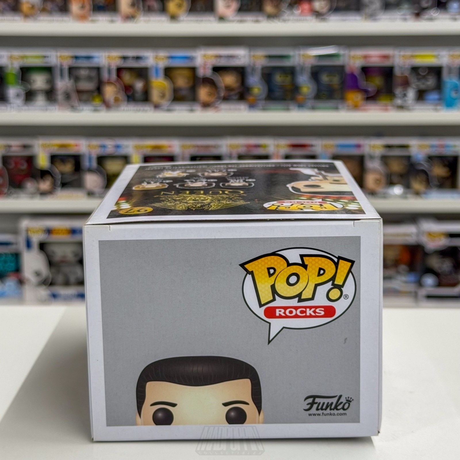 Funko Pop Rocks Queen Freddie Mercury Shirtless Diamond FYE 97 Toy Vinyl Figure