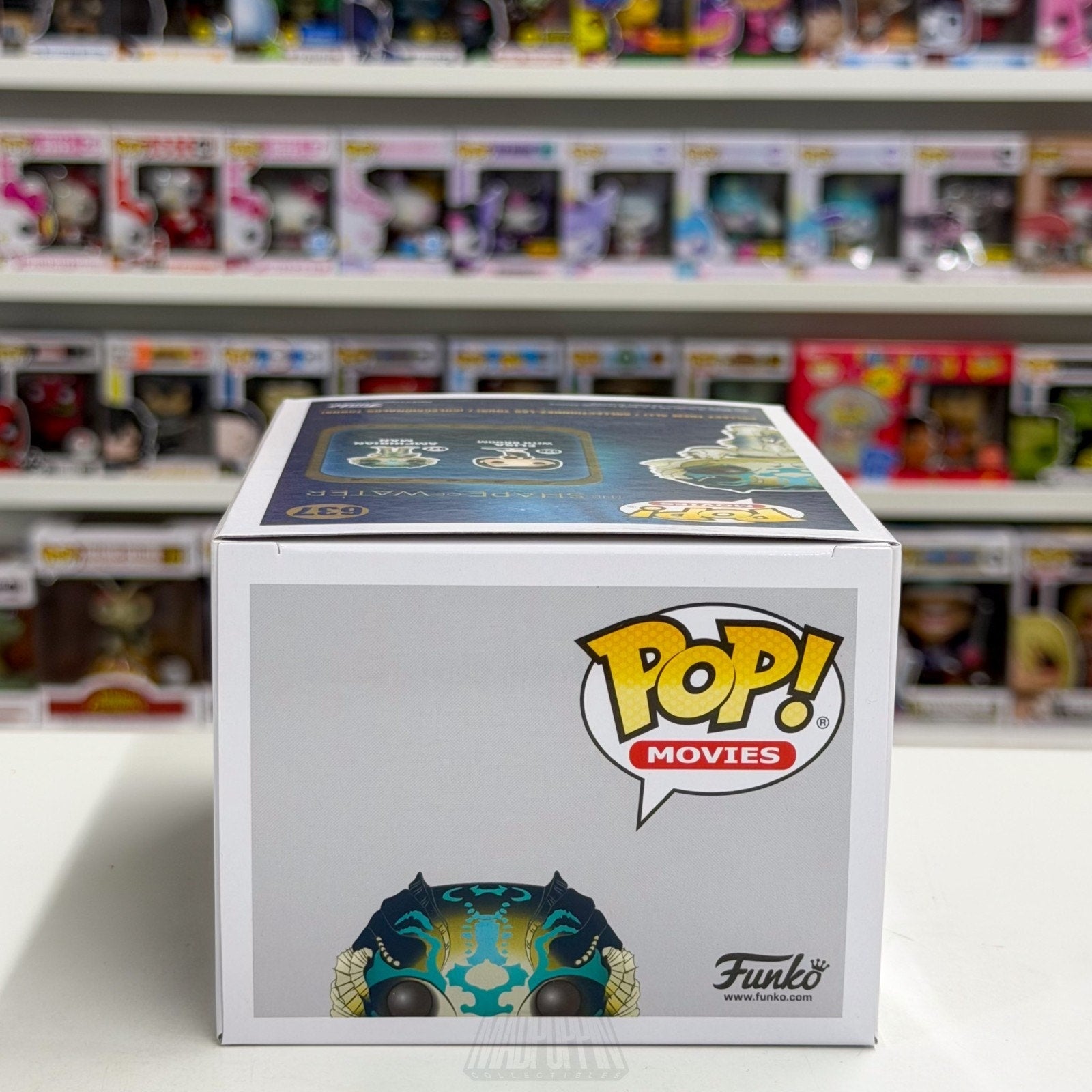 Funko Pop Movies Shape of Water Amphibian Man 637 Dark Fantasy Toy Vinyl Figure