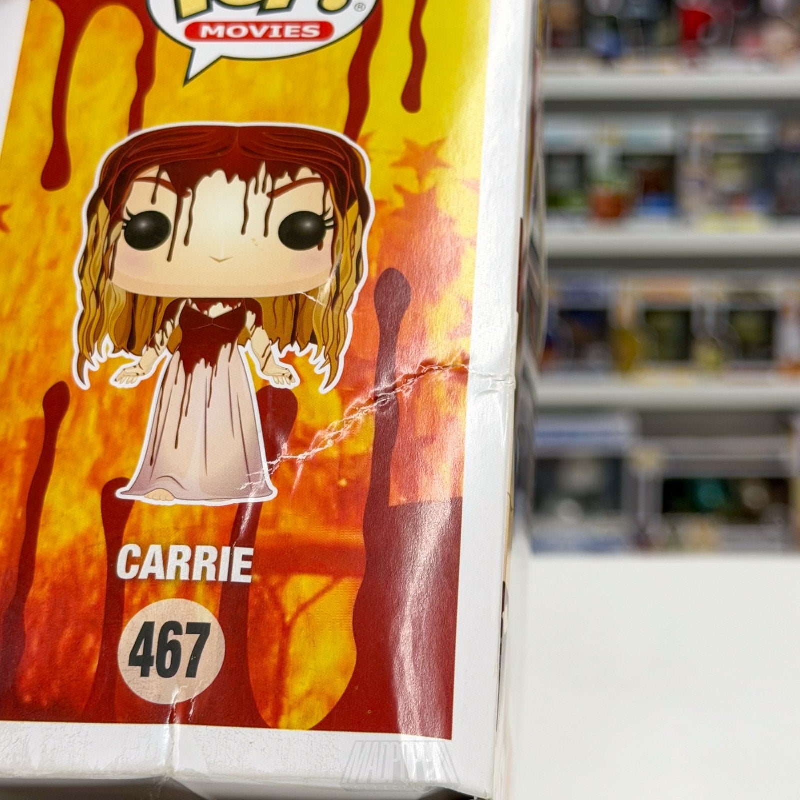Funko Pop Movies Carrie White Bloody 467 Supernatural Horror Prom Vinyl Figure