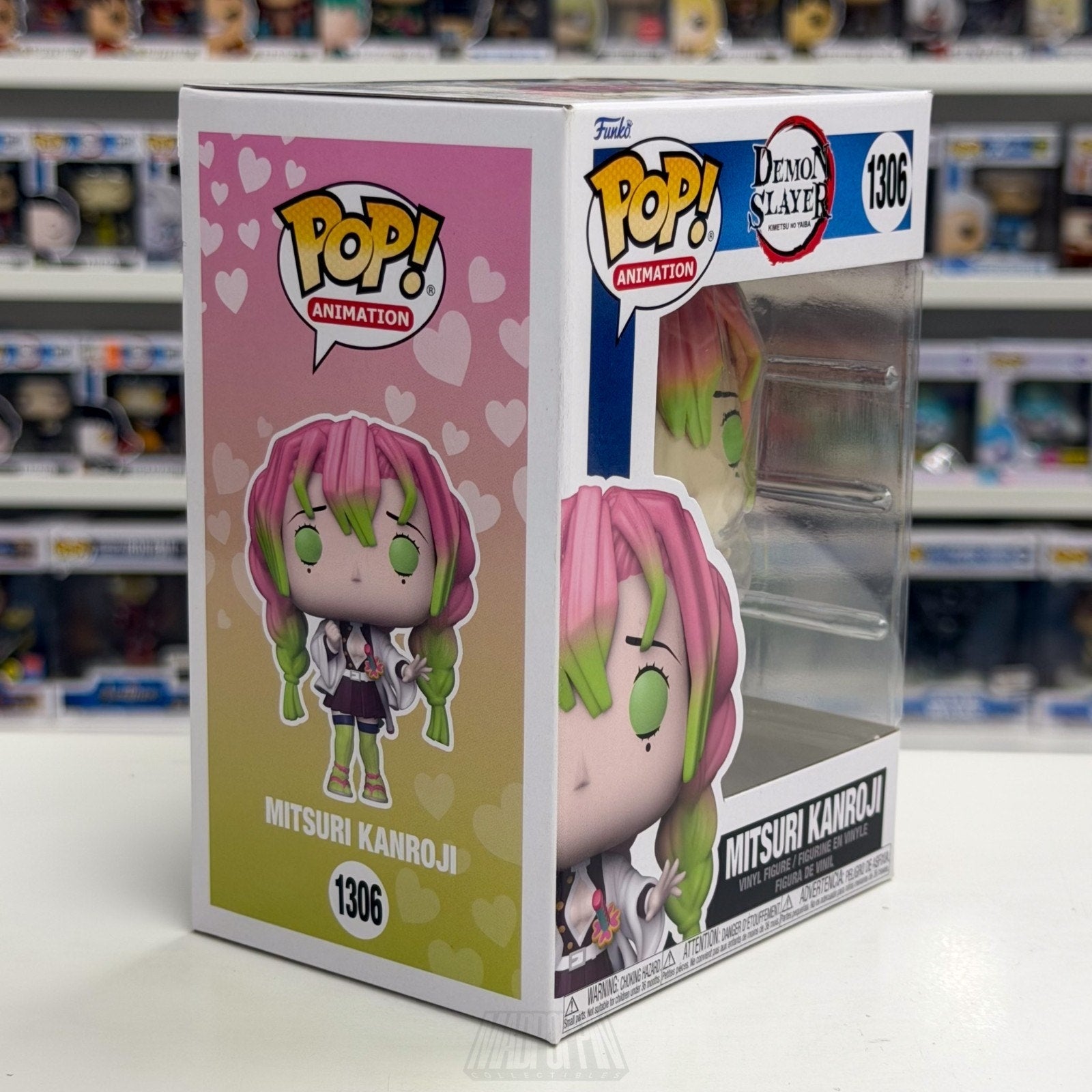 Funko Pop Anime Demon Slayer Mitsuri Kanroji 1306 Japan Manga Toy Vinyl Figure