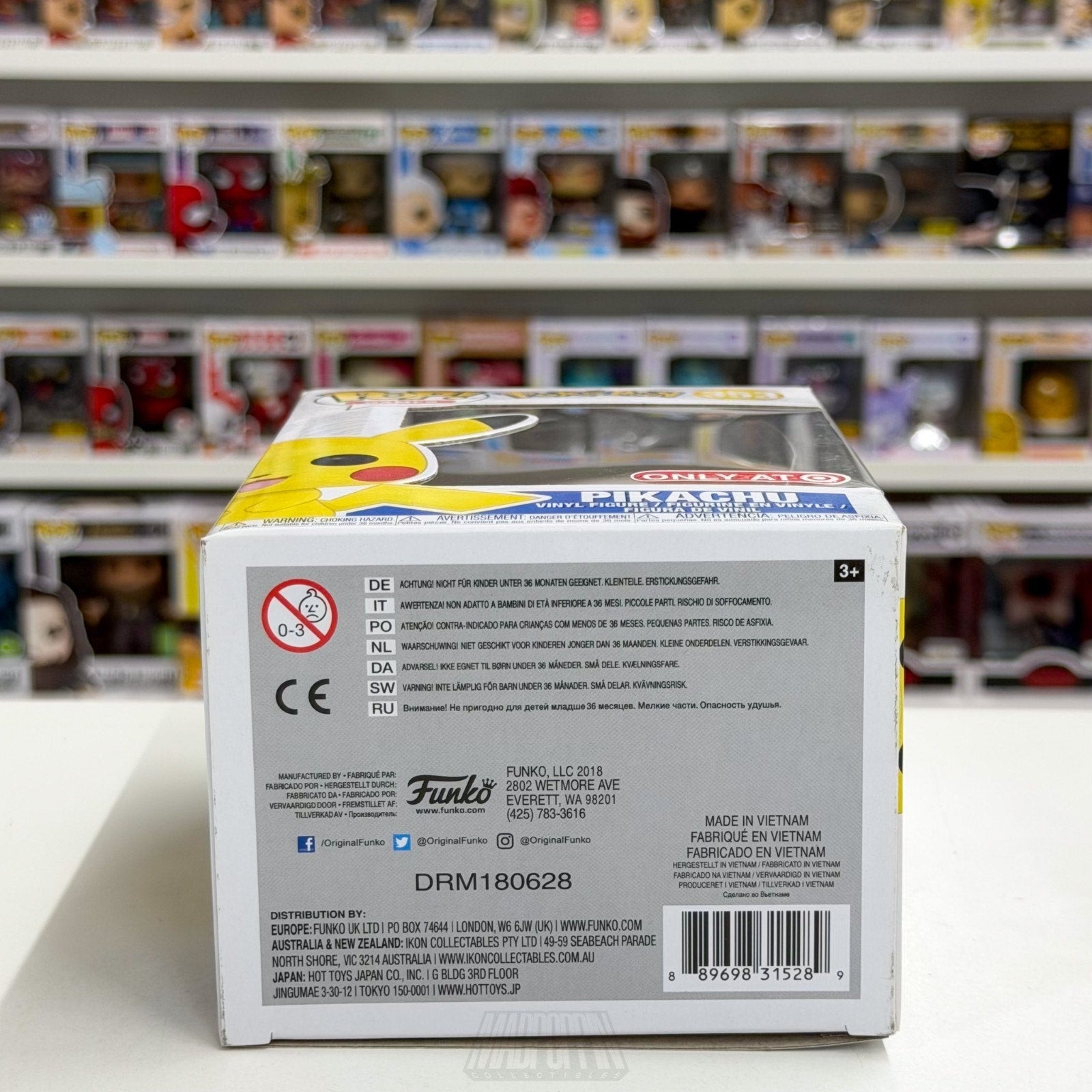 Funko Pop Games Pokemon Pikachu Target Exclusive 353 TCG Japan Toy Vinyl Figure