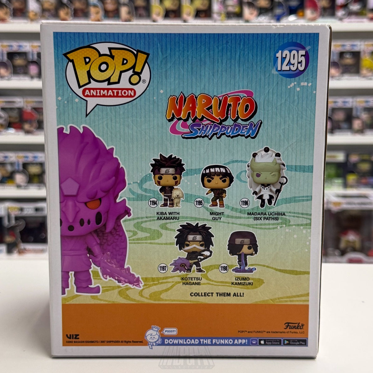 Funko Pop Anime Naruto Sasuke Complete Susano’o Hot Topic 1295 Vinyl 6" Figure