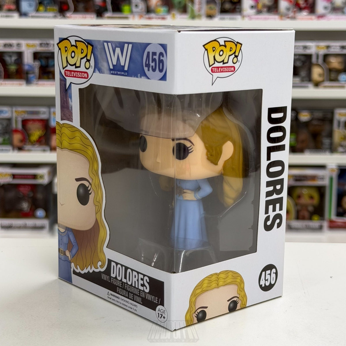 Funko Pop TV HBO Westworld Dolores Abernathy 456 Sci-Fi Western Toy Vinyl Figure