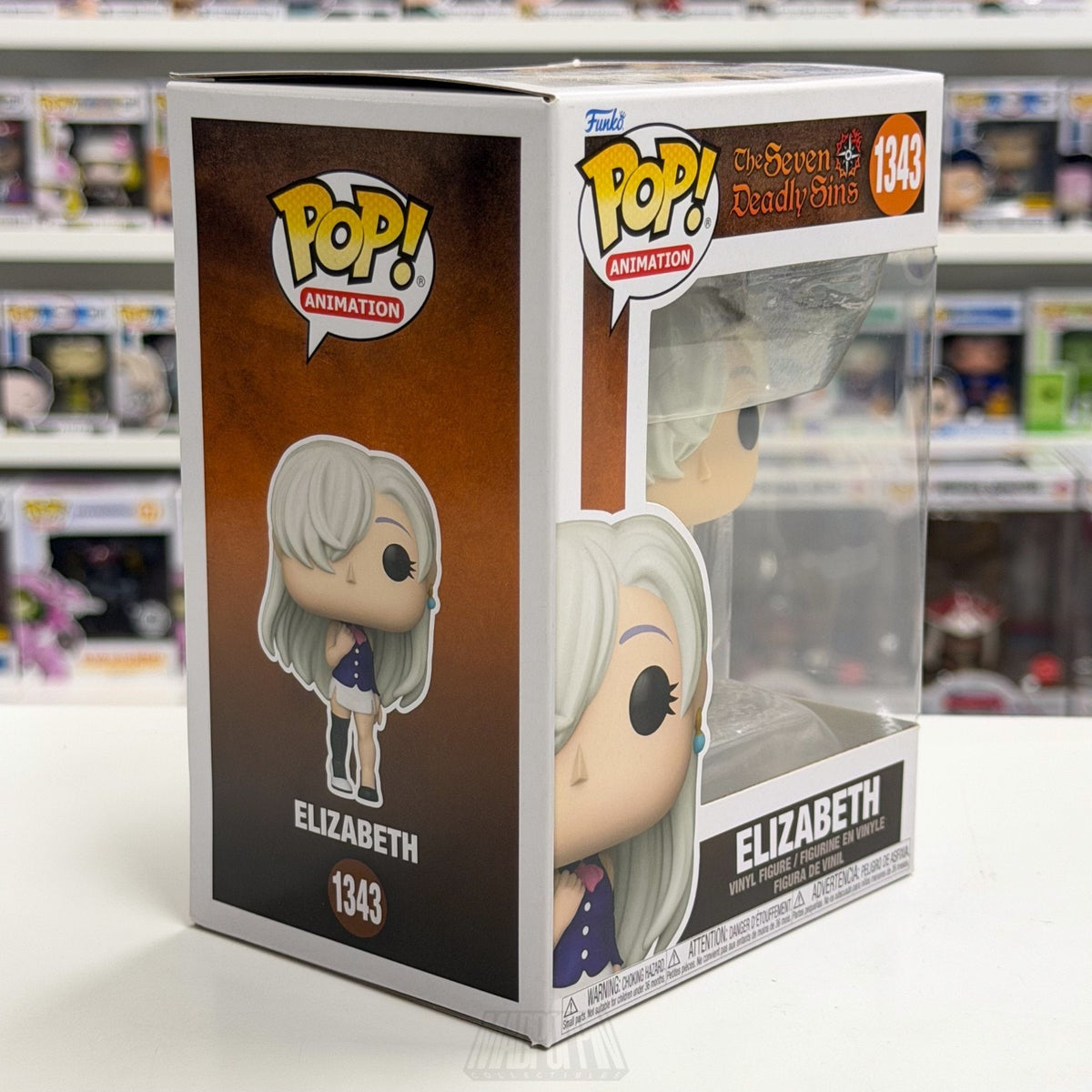 Funko Pop Anime Seven Deadly Sins Elizabeth Liones 1343 Japan Manga Vinyl Figure