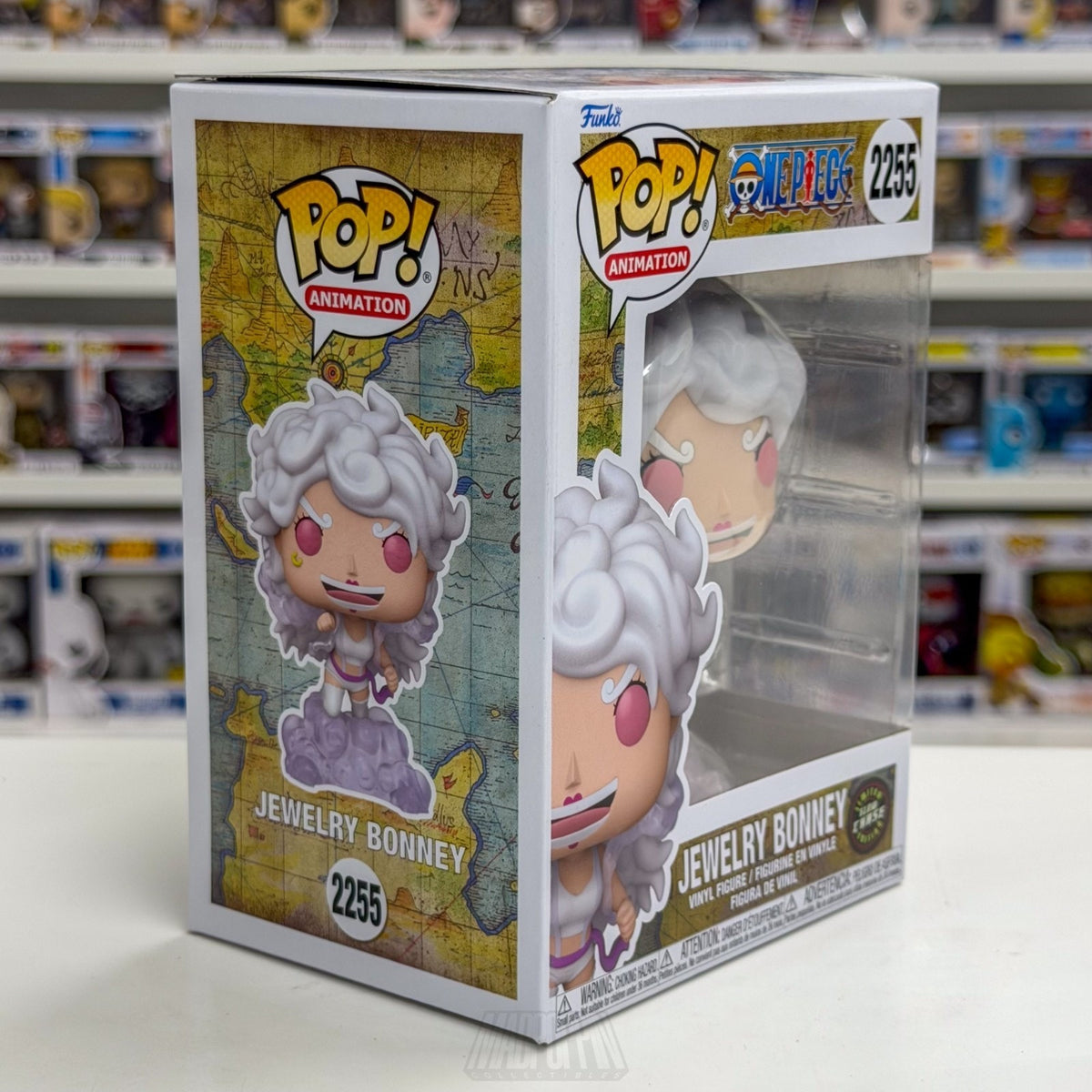 Funko Pop Anime One Piece Jewelry Bonney Nika Form Glow 2255 Manga Vinyl Figure