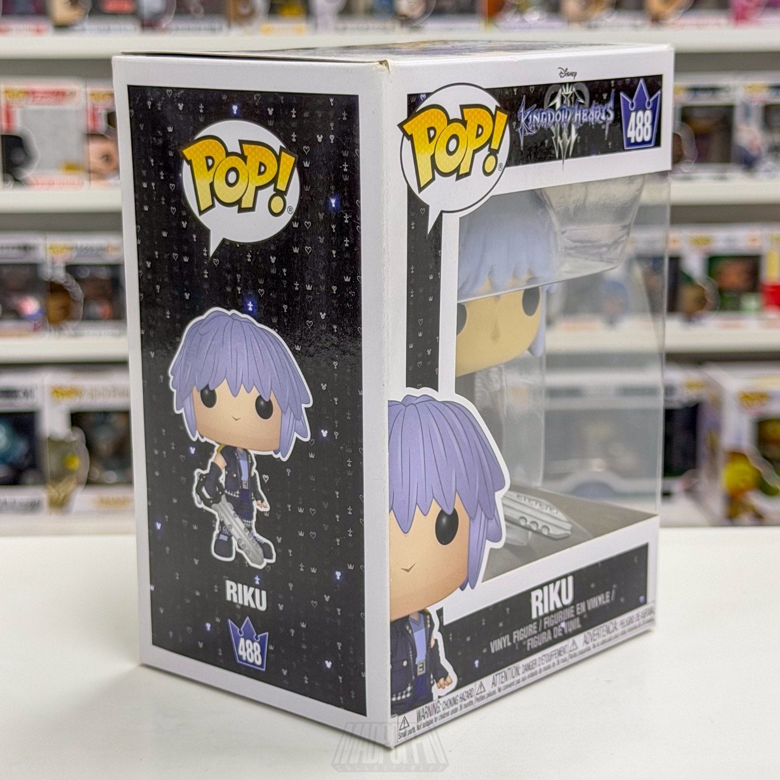 Funko Pop Disney Games Kingdom Hearts 3 III Riku w/Keyblade 488 Toy Vinyl Figure