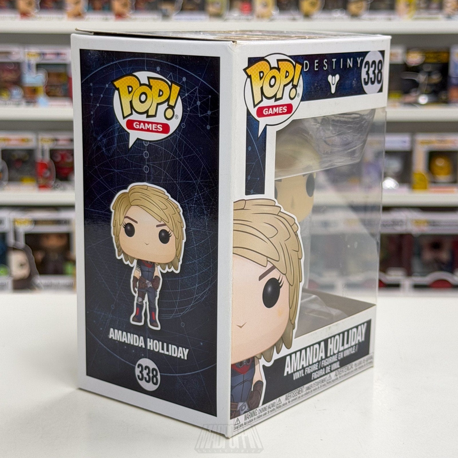 Funko Pop Games Destiny Amanda Holliday 338 Chief Shipwright NPC Vinyl Figure