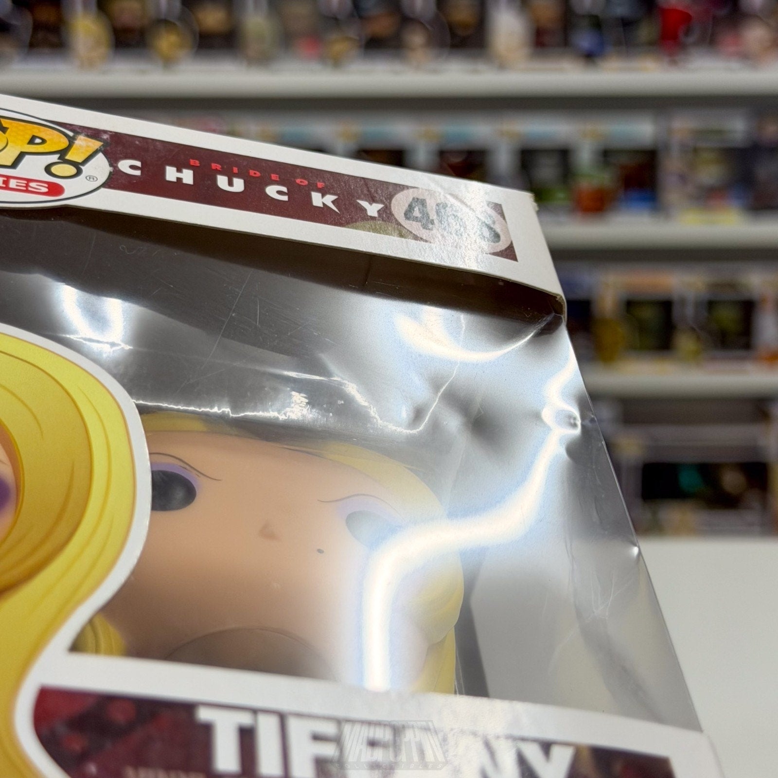 Funko Pop Movies Bride of Chucky Tiffany 468 Horror Childs Play Toy Vinyl Figure